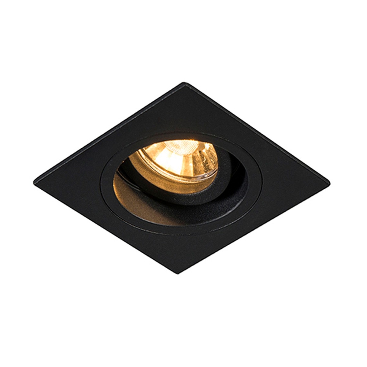 Zuma Line Chuck DL square Next - spot encastré - mm, Ø 80 mm taille d"encastrement - noir