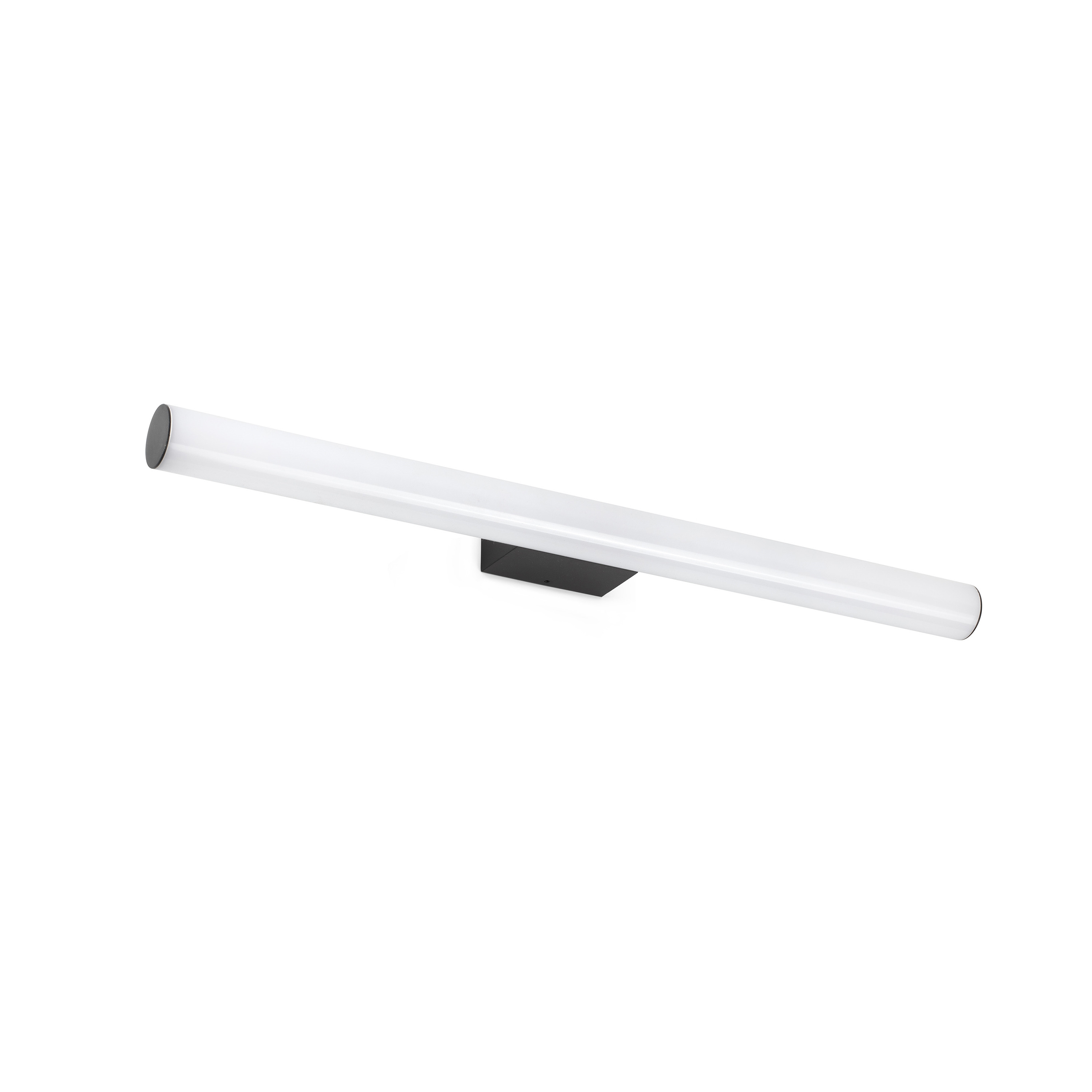 Faro Volga - applique murale - x 4 cm - 12W LED inclus - IP44 - noir mat