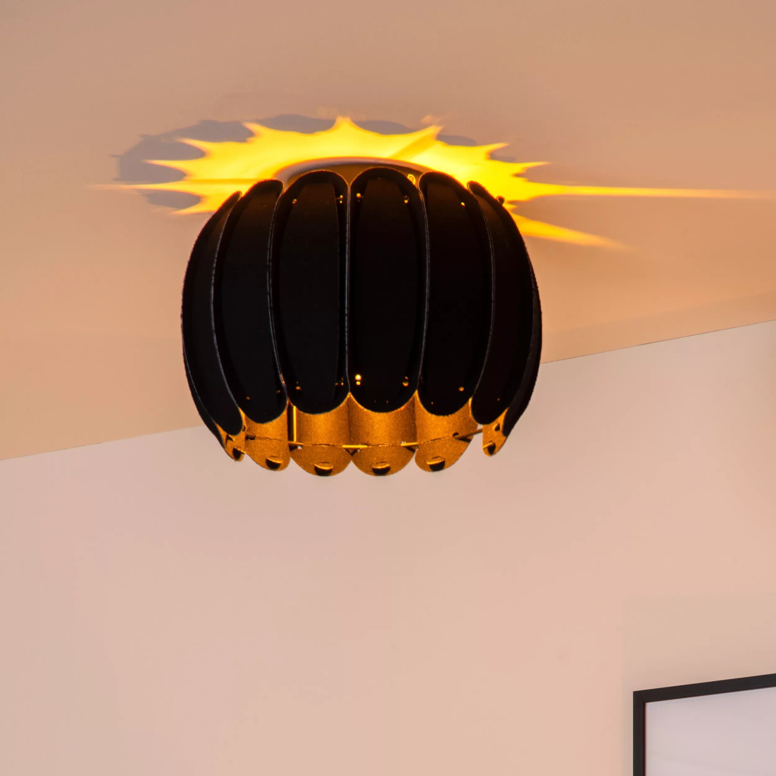 Lucide Spencer - plafonnier - Ø ,5 cm - noir
