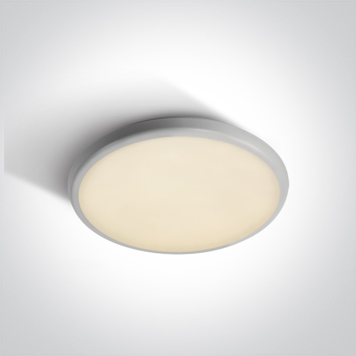 ONE Light Plafo - plafonnier - Ø ,2 cm - 18W LED inclus - IP54 - blanc