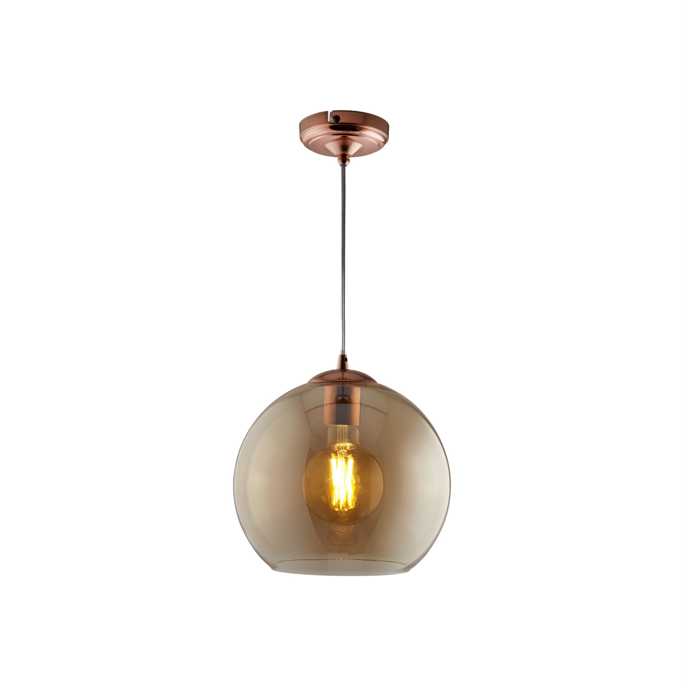 Searchlight Balls - lampe suspendue - Ø cm - ambre — vue 4