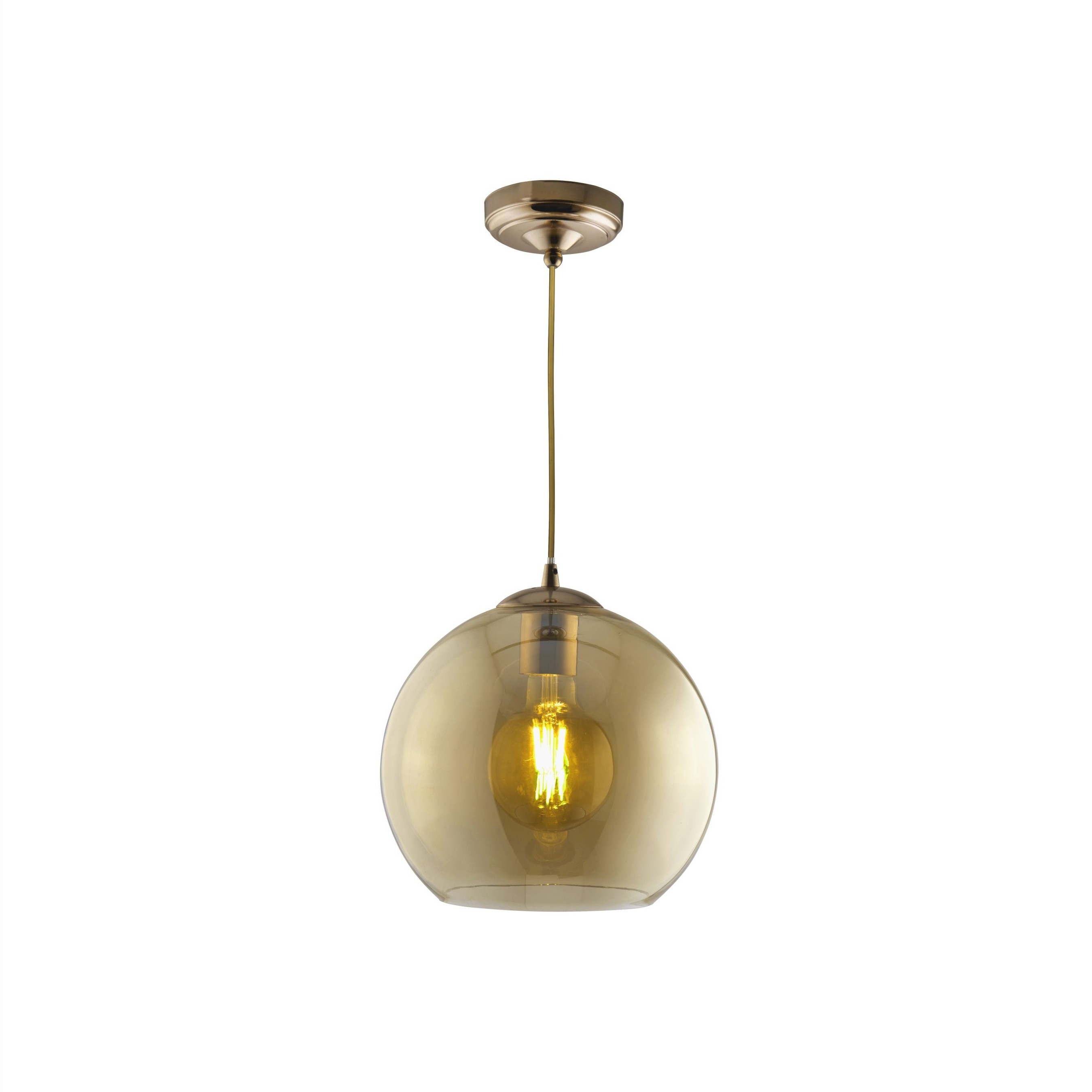 Searchlight Balls - lampe suspendue - Ø cm - ambre — vue 3