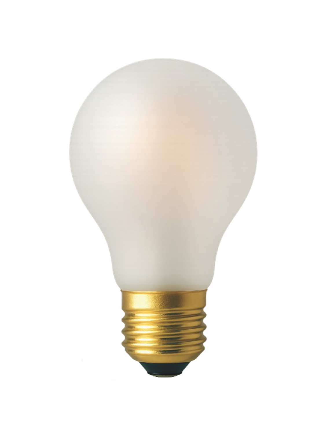Daylight Italia Satin Lampe LED - Ø ,8 cm - E27 - 8W dimmable - 2700K - blanc satiné