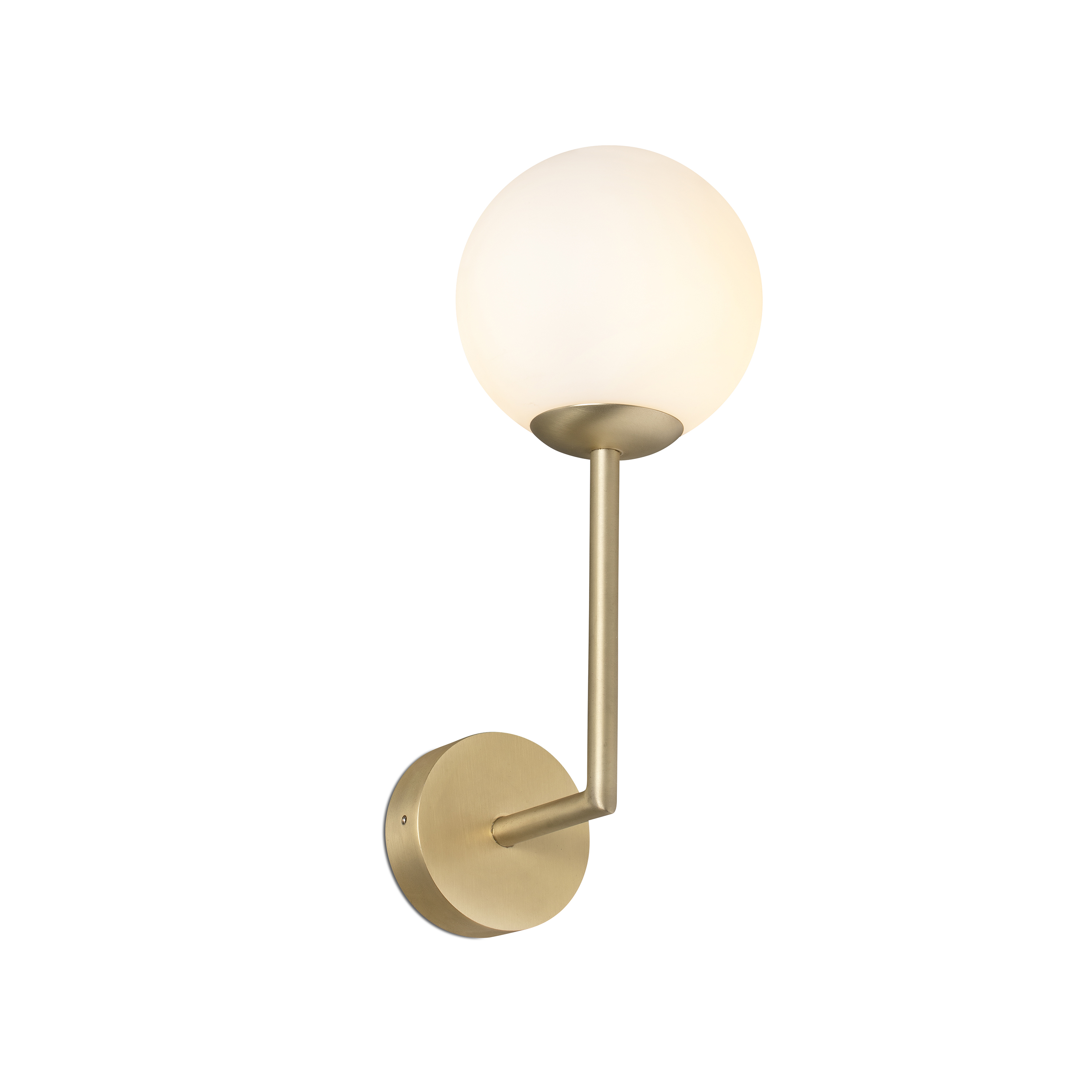 Faro Gala - applique murale - 11,5 x cm - IP44 - or satiné