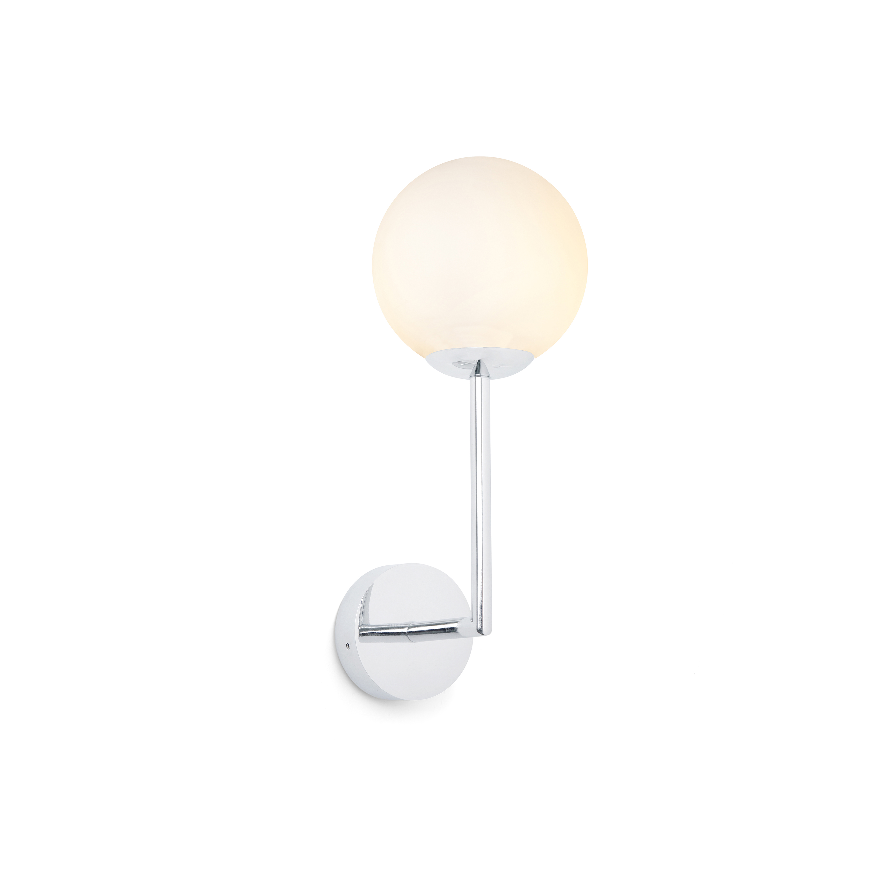 Faro Gala - applique murale - 11,5 x cm - IP44 - chrome poli