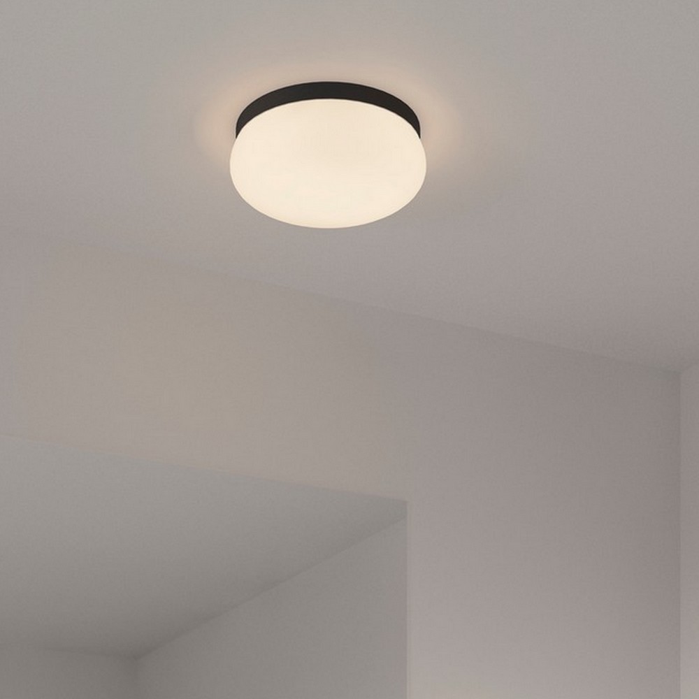 Nordlux Foam - lampe de plafond - Ø cm - IP44 - noir