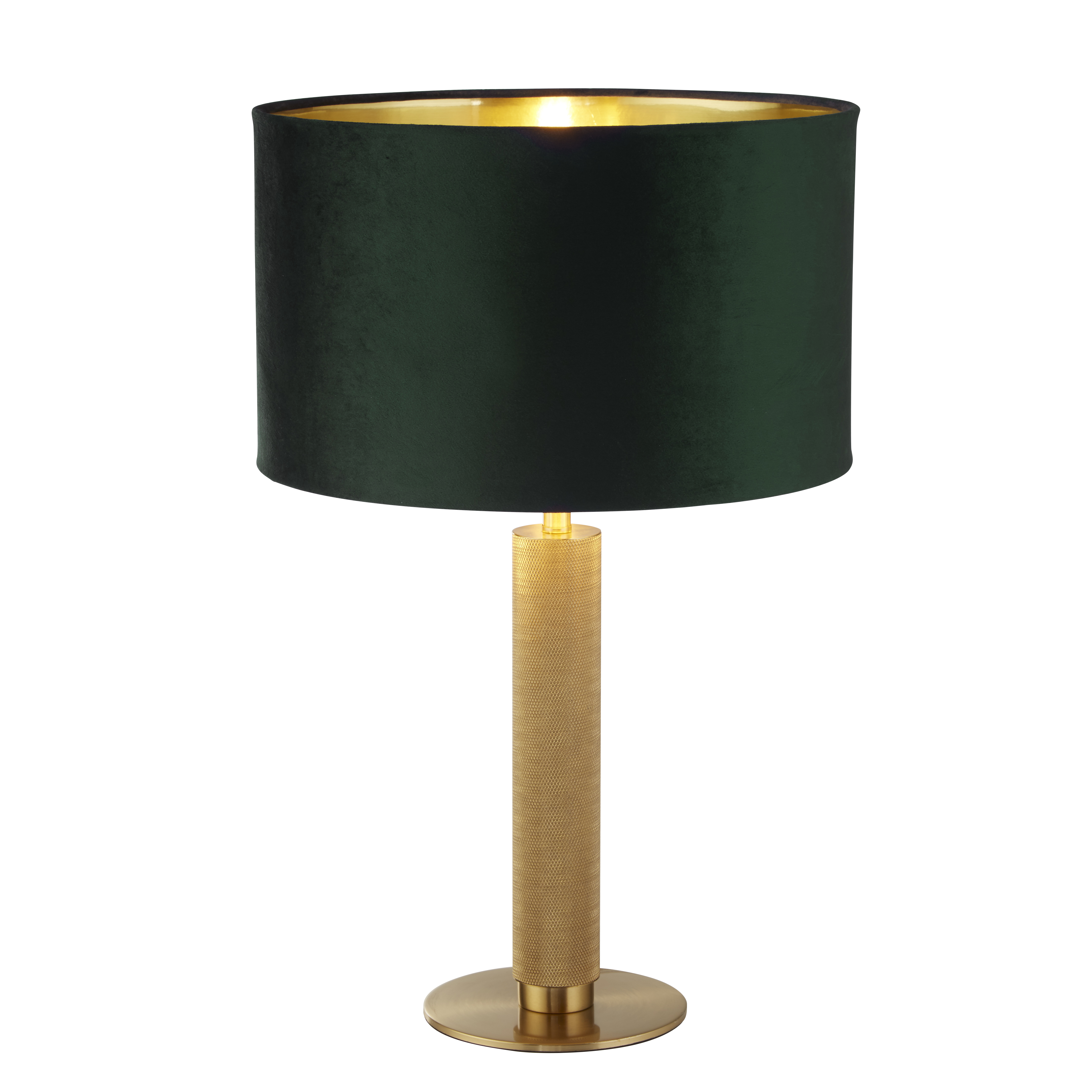 Searchlight London - lampe à poser - Ø cm - vert et or