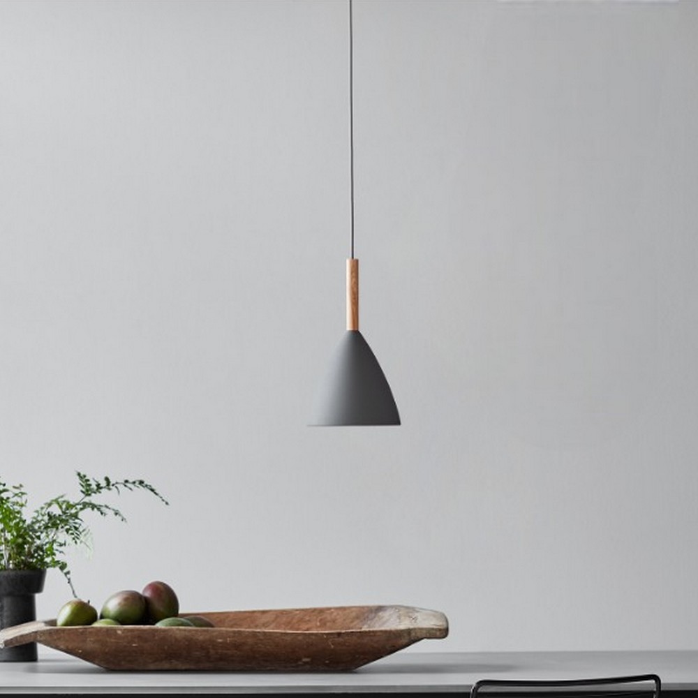 Design for the People Pure 20 - lampe suspendue - Ø cm - gris et brun