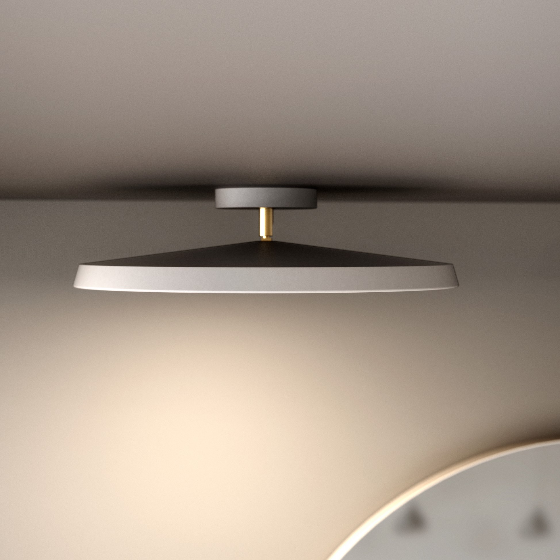 Design for the People Kaito Pro 40 - plafonnier - Ø ,7 cm - 24W LED dimmable inclus - blanc