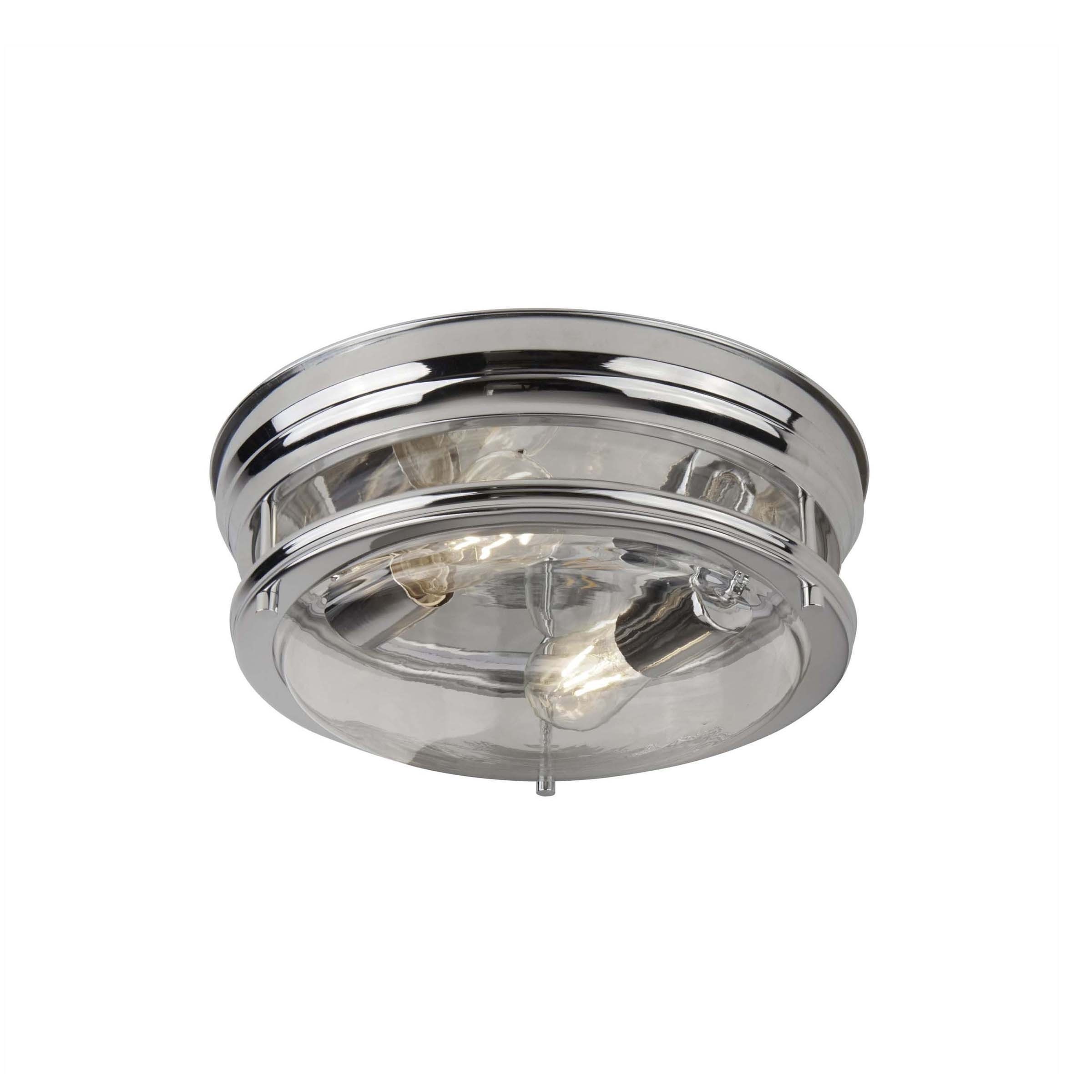 Searchlight Edinburgh - plafonnier - Ø ,5 cm - IP44 - chrome