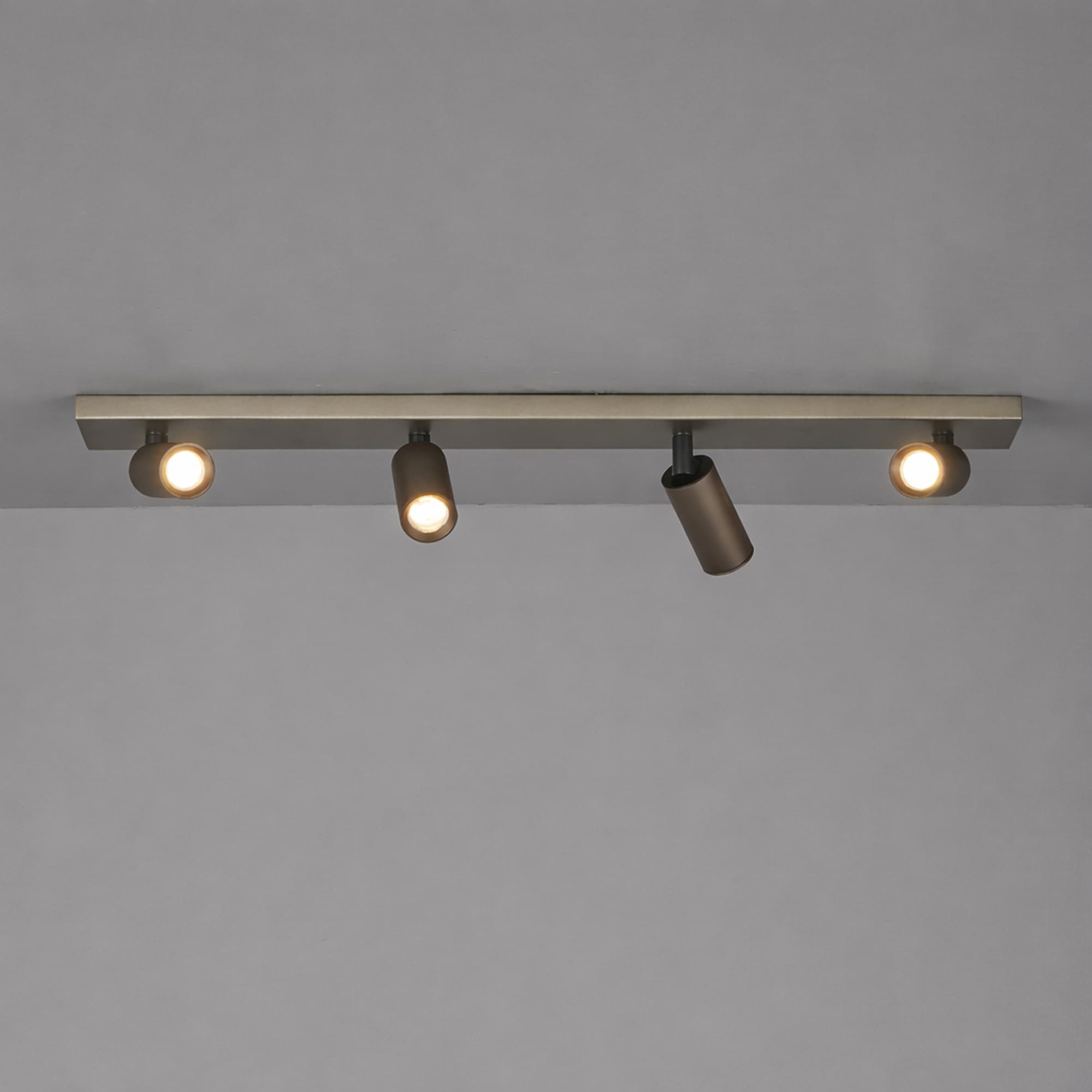 Projectlight Clara - spot en saillie 4L - 64 x 11 x 7 cm - bronze