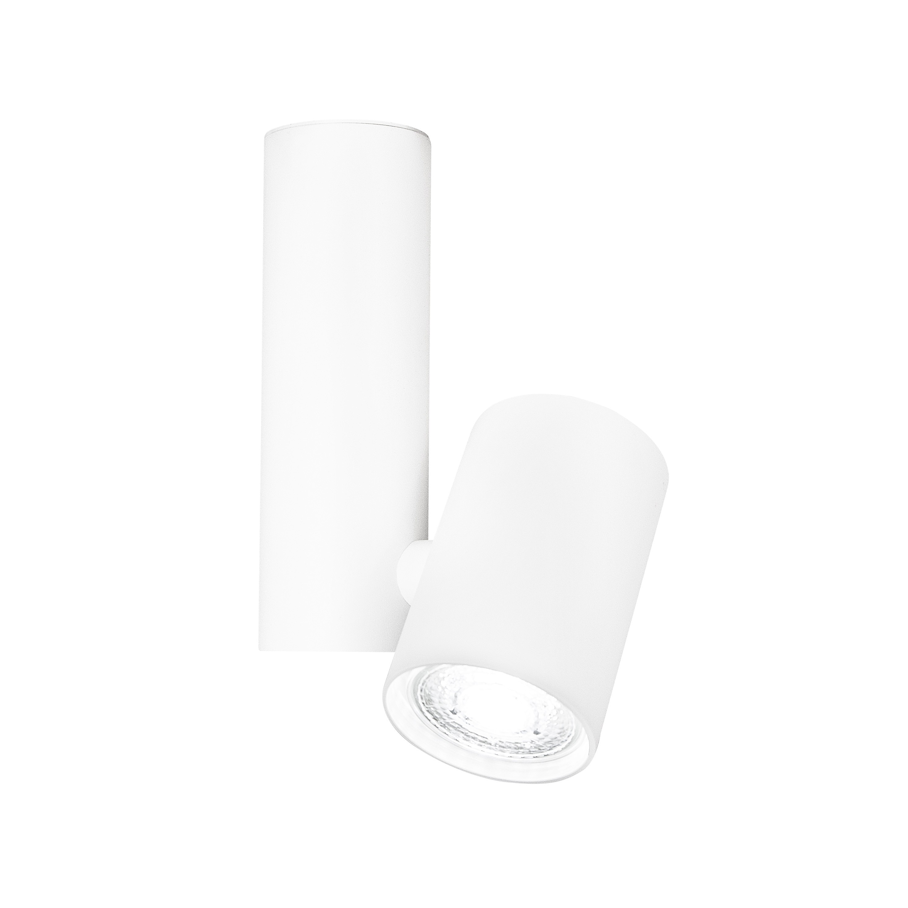 Nova Luce Bernardo - spot en saillie - Ø cm - blanc