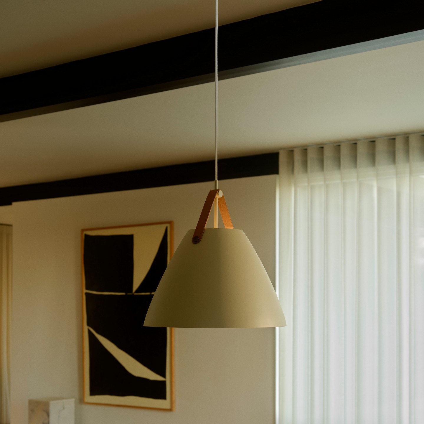 Design For The People Strap 36 - lampe suspendue - Ø cm - sablé