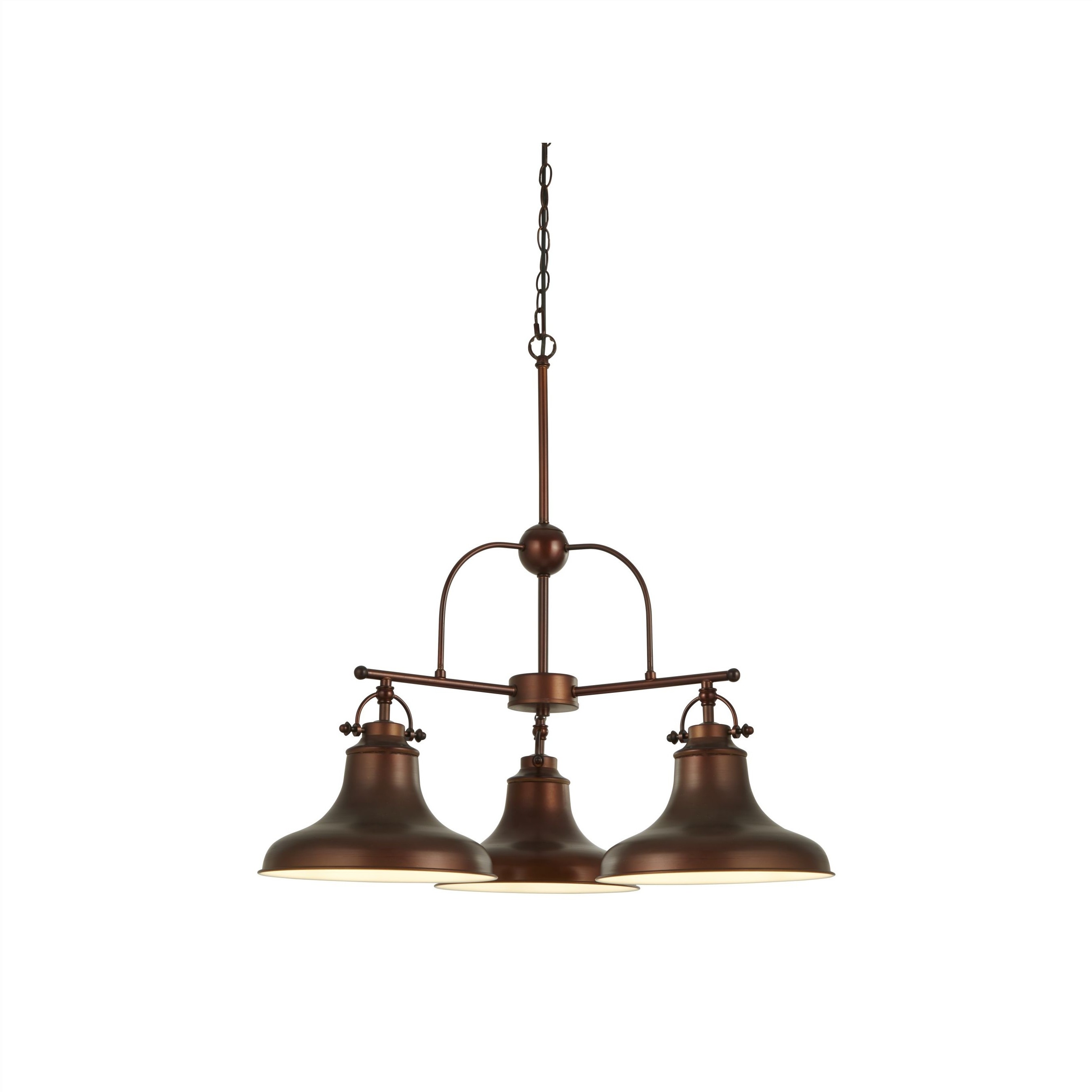 Searchlight Dallas - lampe suspendue - Ø cm - bronze antique