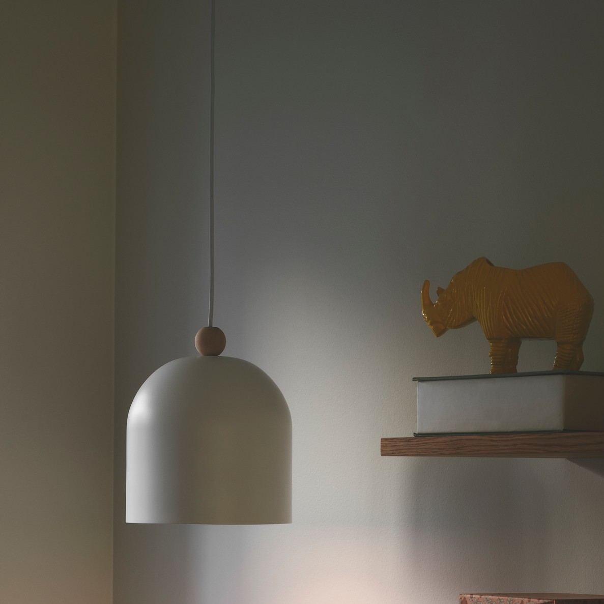 Nordlux Gaston - lampe suspendue - Ø cm - blanc