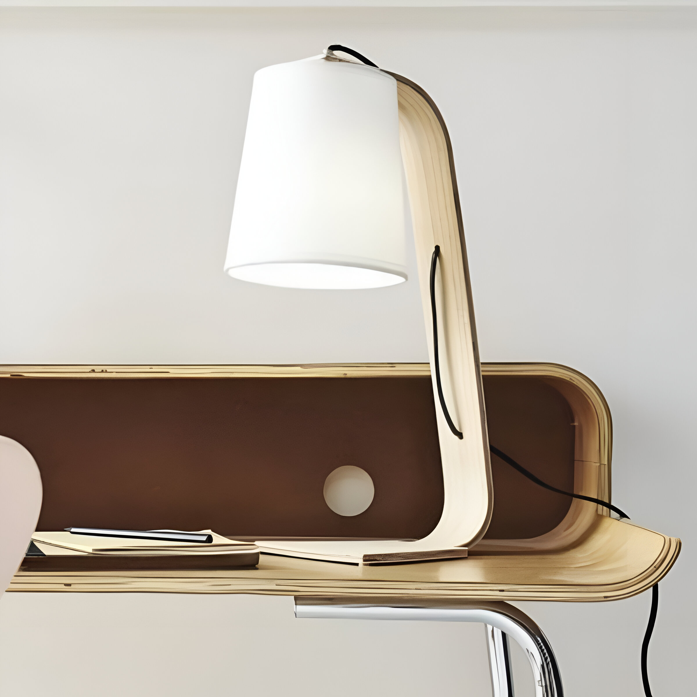 Lucide Nordic - lampe à poser - ,5 x - blanc