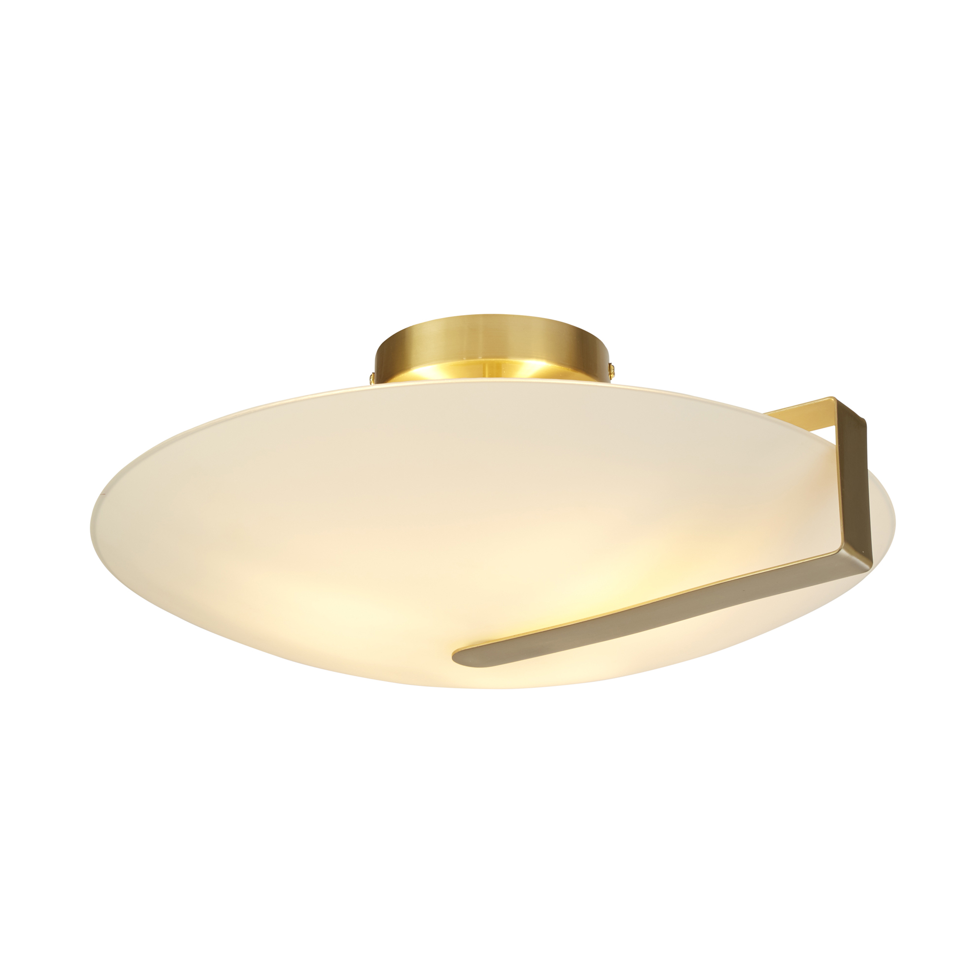 Searchlight Sundial - plafonnier - Ø cm - or