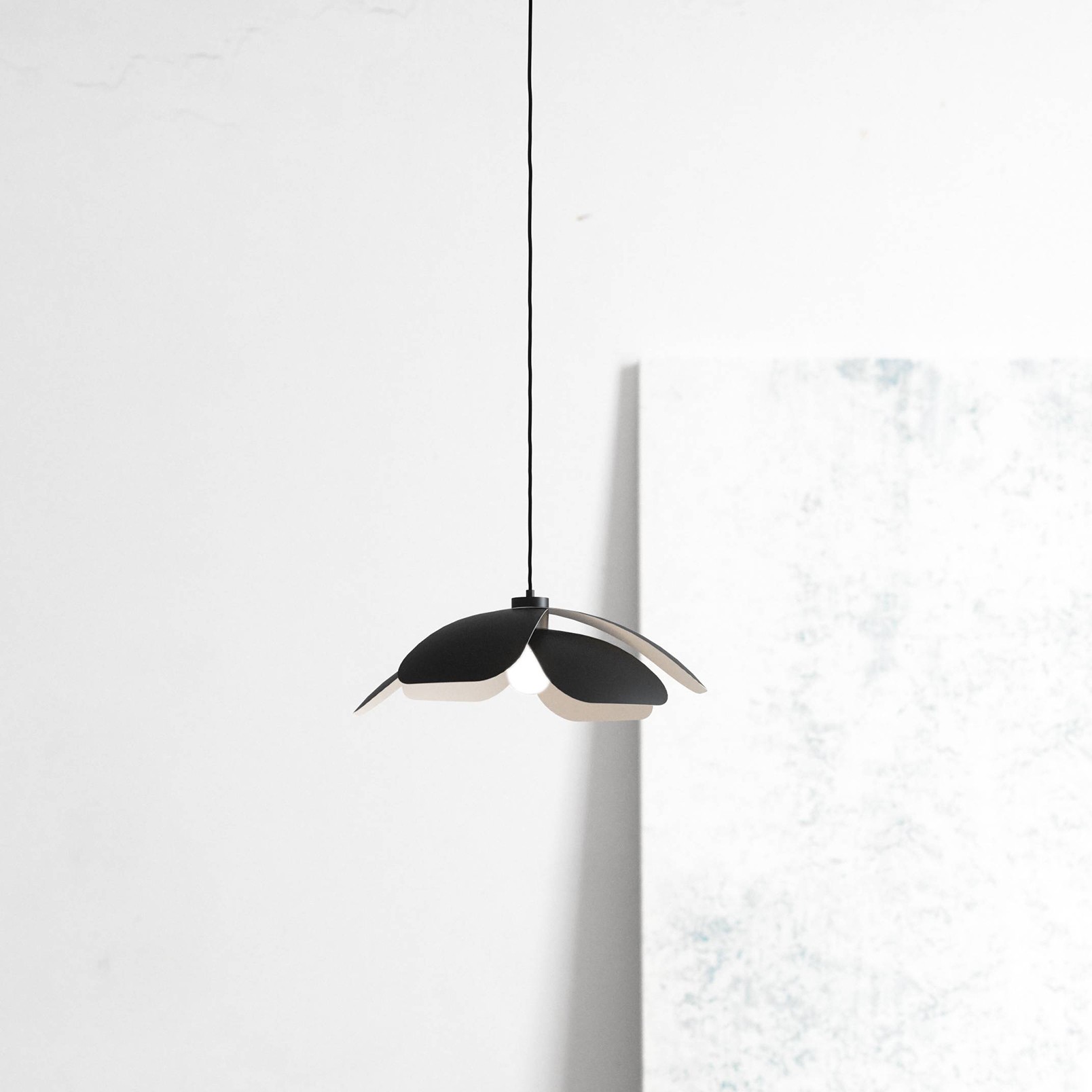 Design for the People Maple - lampe suspendue - Ø cm - noir