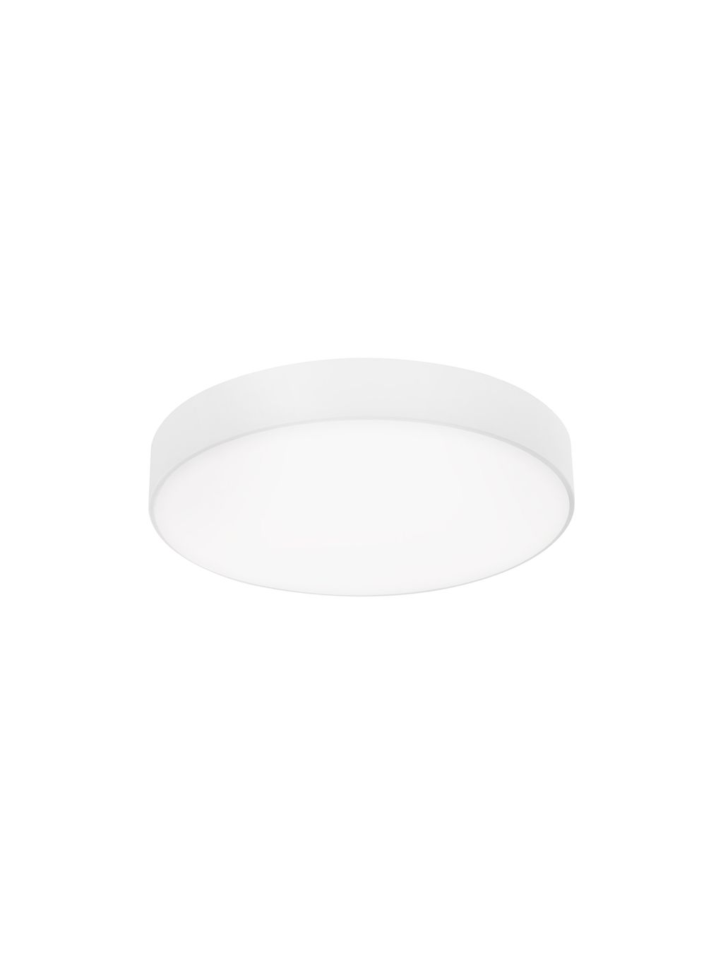 Nova Luce Sotto - plafonnier avec télécommande - Ø ,5 cm - 40W LED inclus - blanc mat