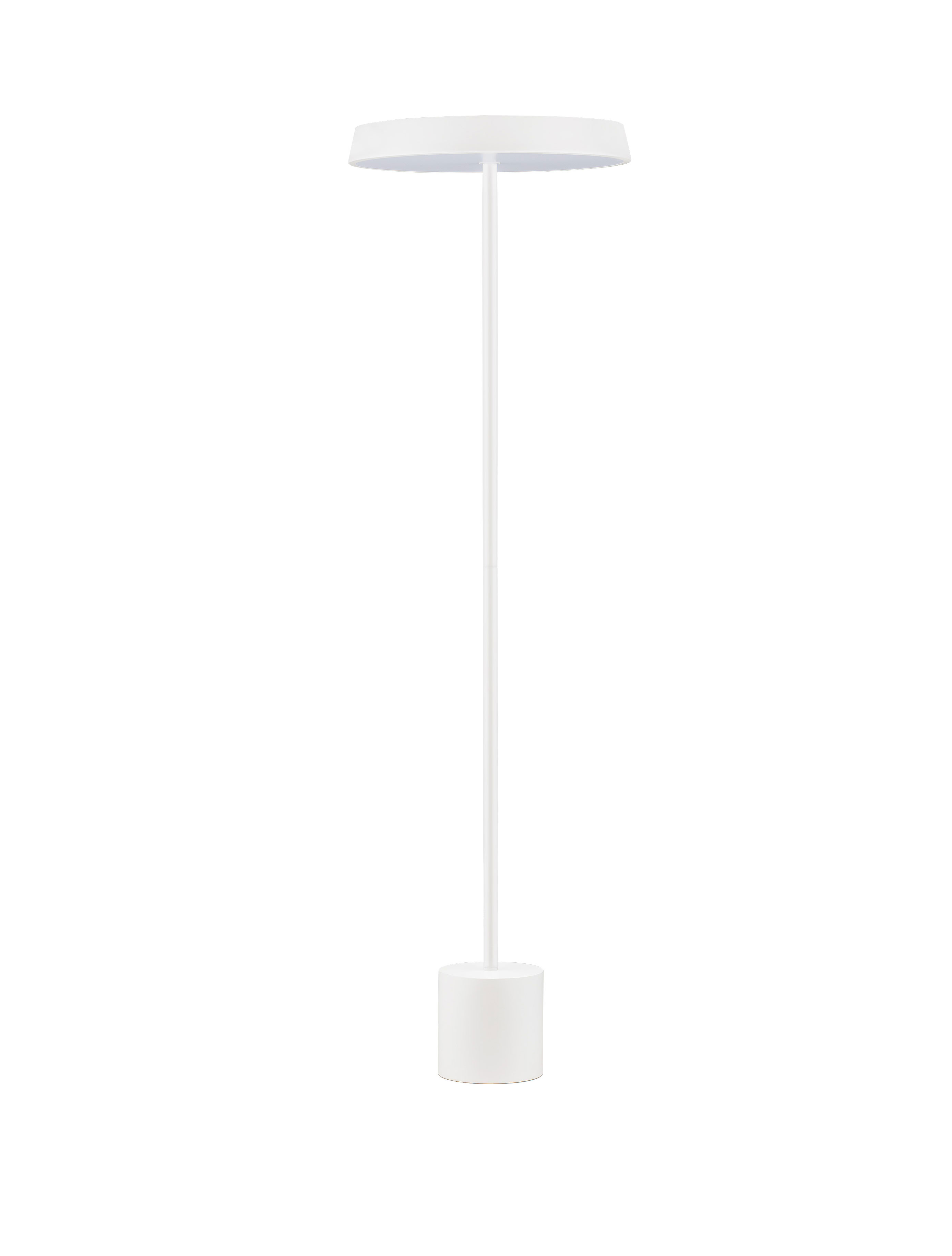 Nova Luce Vetro - lampadaire - Ø cm - 33W LED inclus - blanc mat