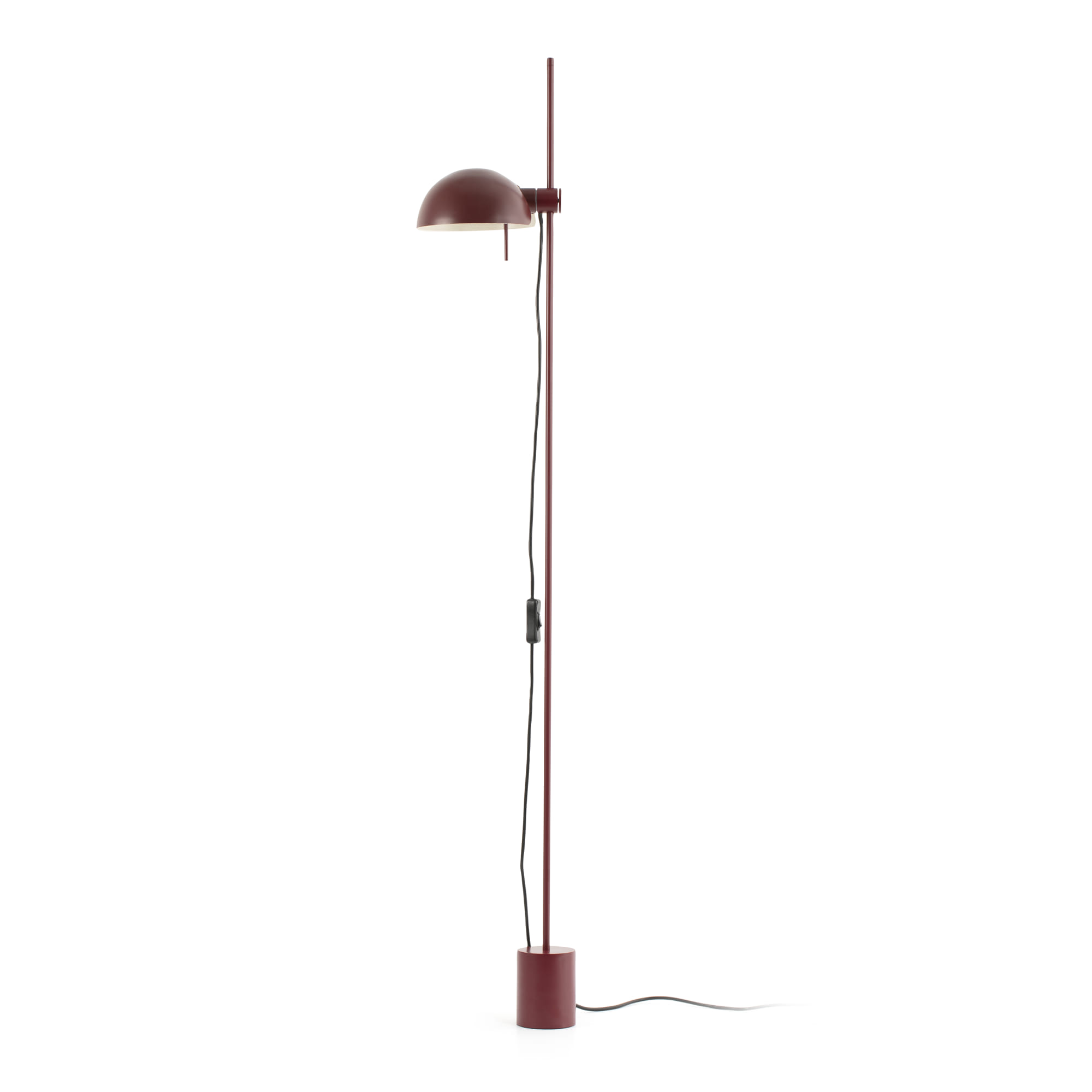 Faro Matilda - lampadaire - 19,6 x cm - rouge grenat