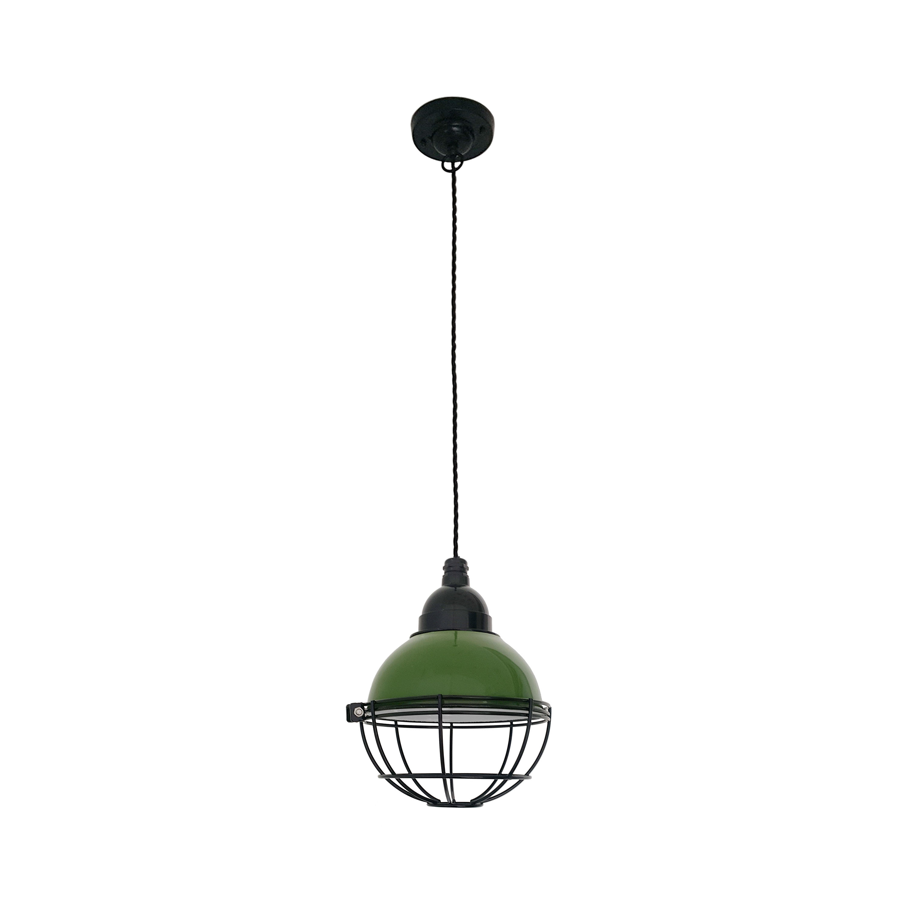 Faro Claire - lampe suspendue - Ø 16,5 x - vert brillant