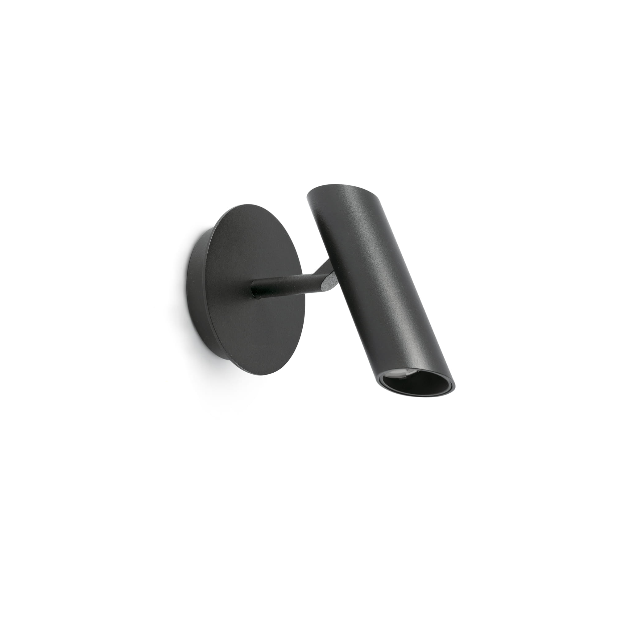 Faro Leo - spot en saillie - Ø cm - 7W LED inclus - noir mat