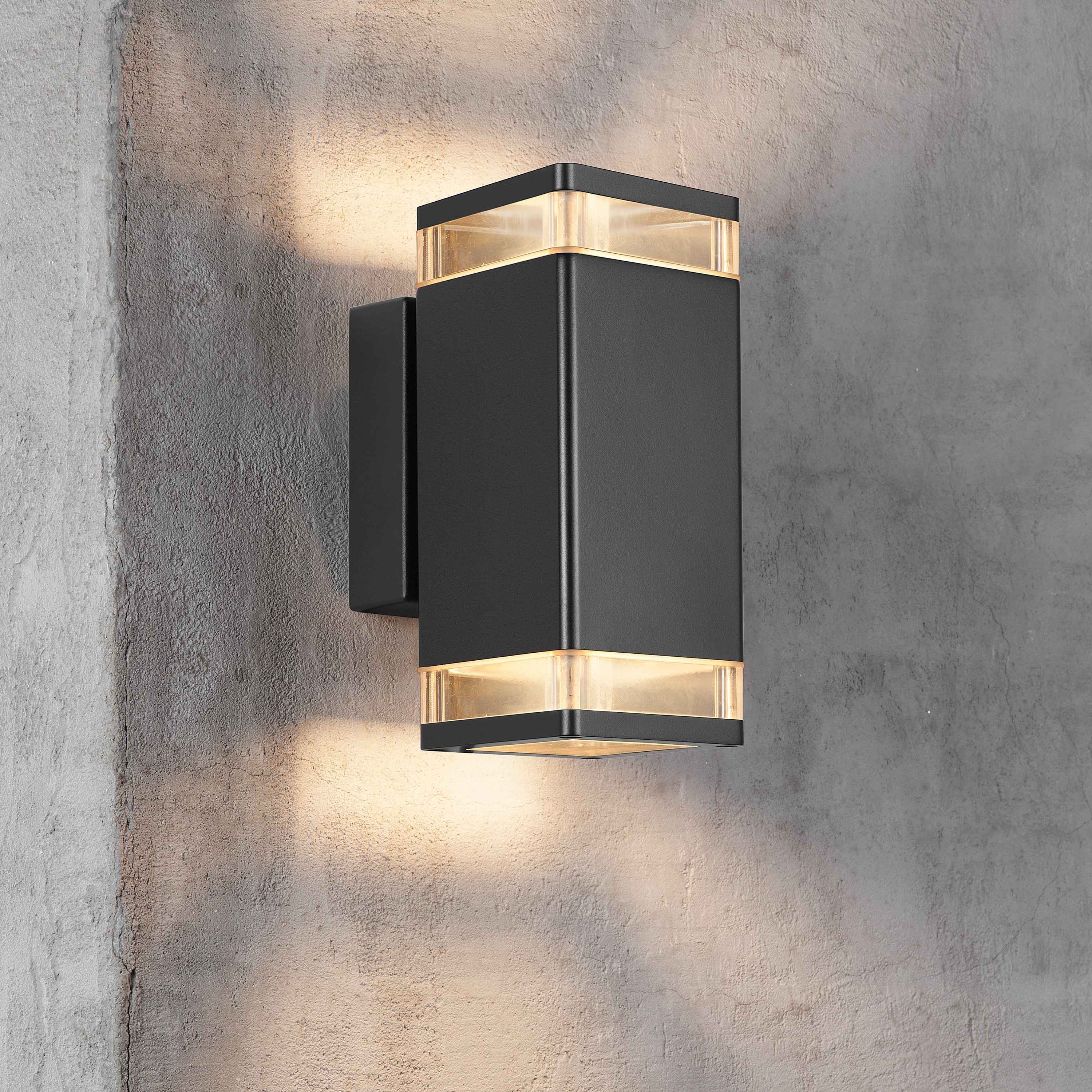 Nordlux Elm - applique d"extérieur - ,4 x - IP44 - noir