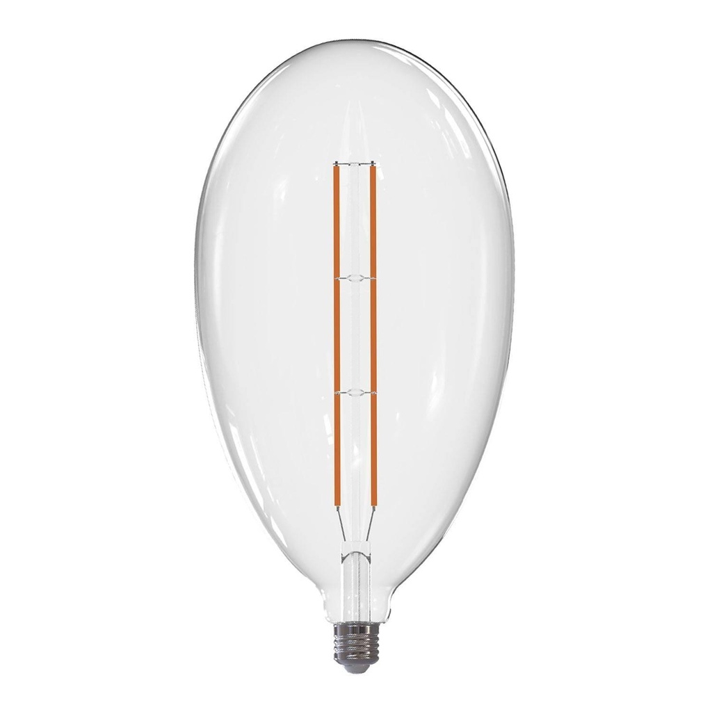 Daylight Italia Mammamia Drop Lampe LED - Ø ,5 cm - E27 - 13W dimmable - 2700K - transparent