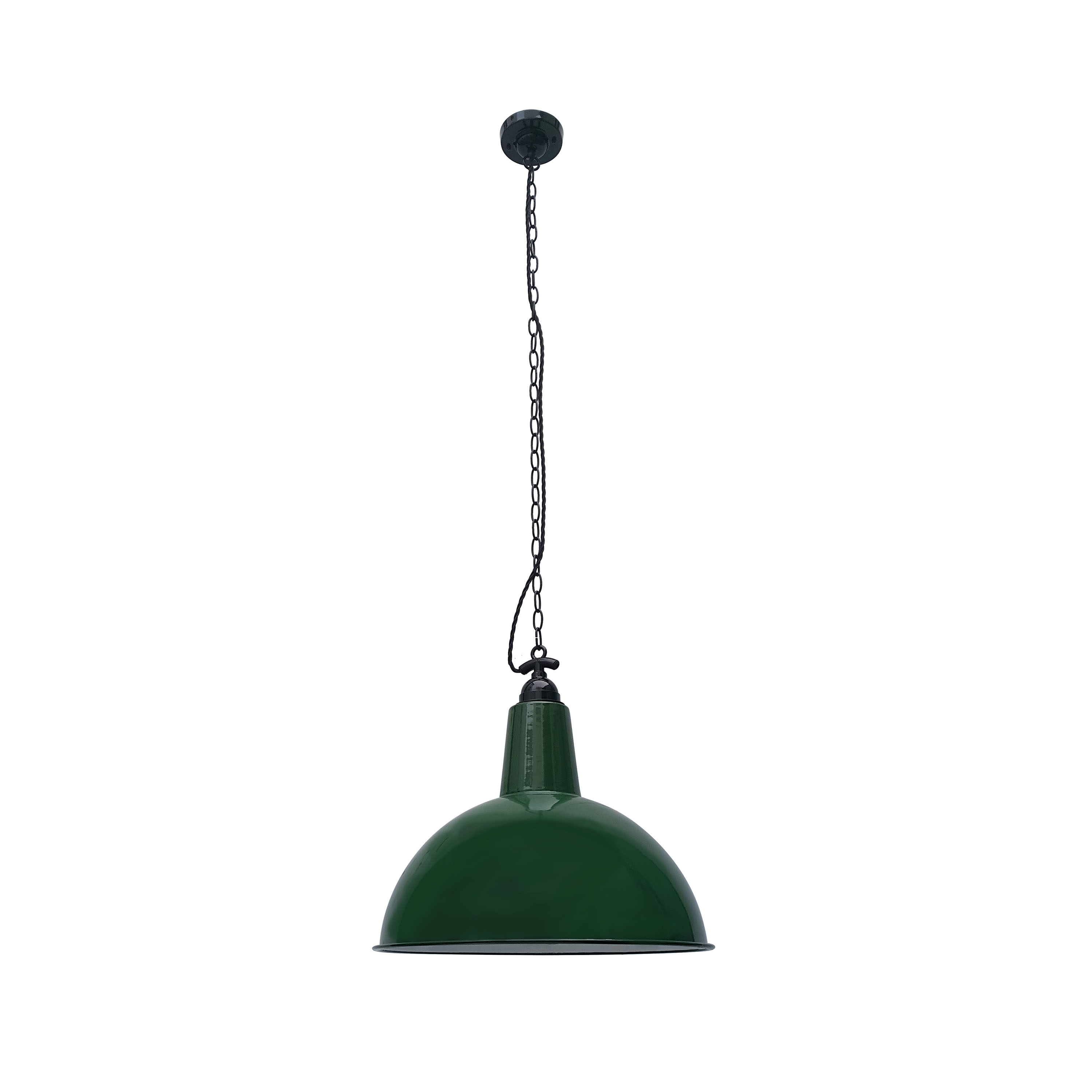 Faro Lou - lampe suspendue - Ø cm - vert brillant