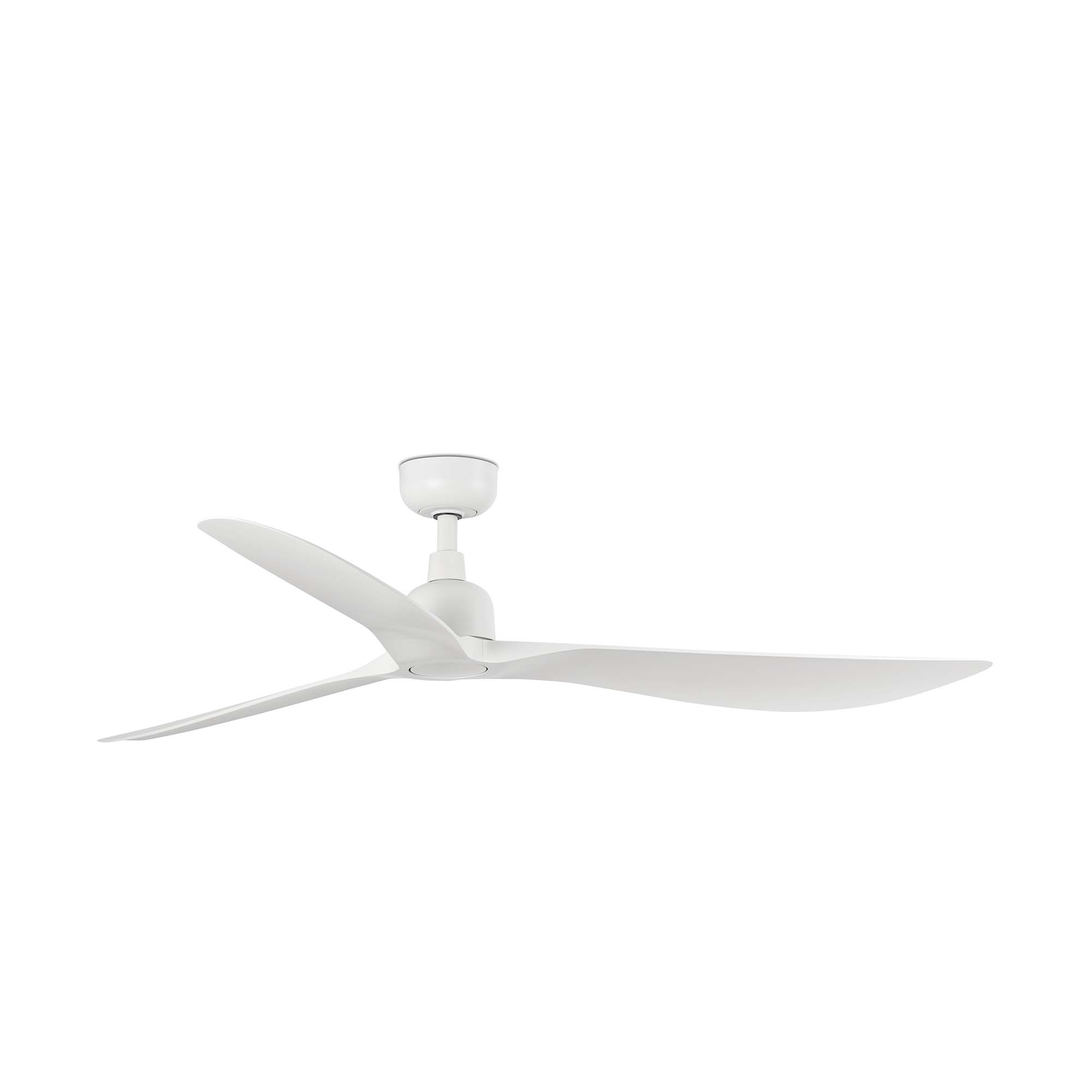 Faro Outwood L - ventilateur de plafond - Ø - IP44 - blanc mat