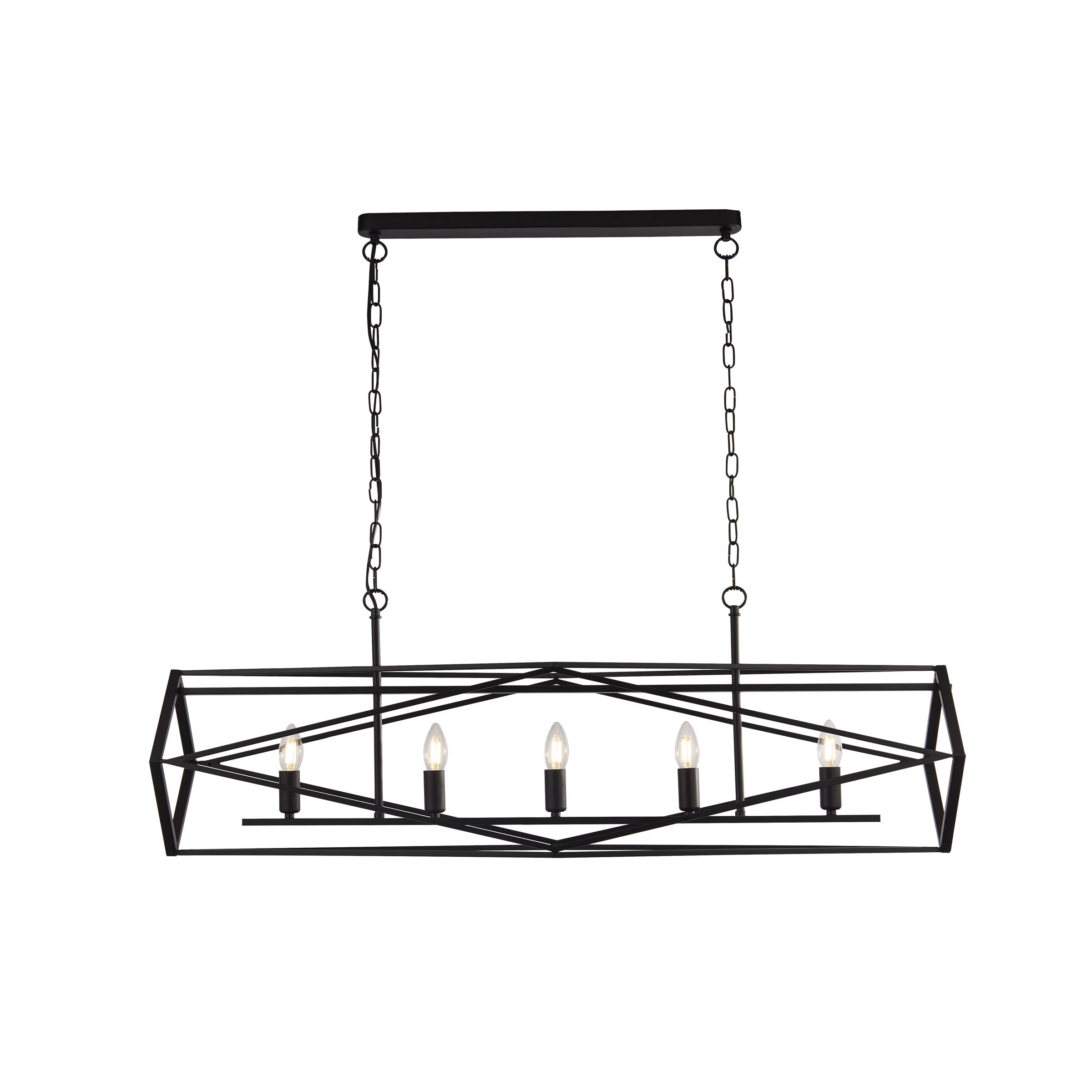 Searchlight Chassis - lustre - x - noir mat