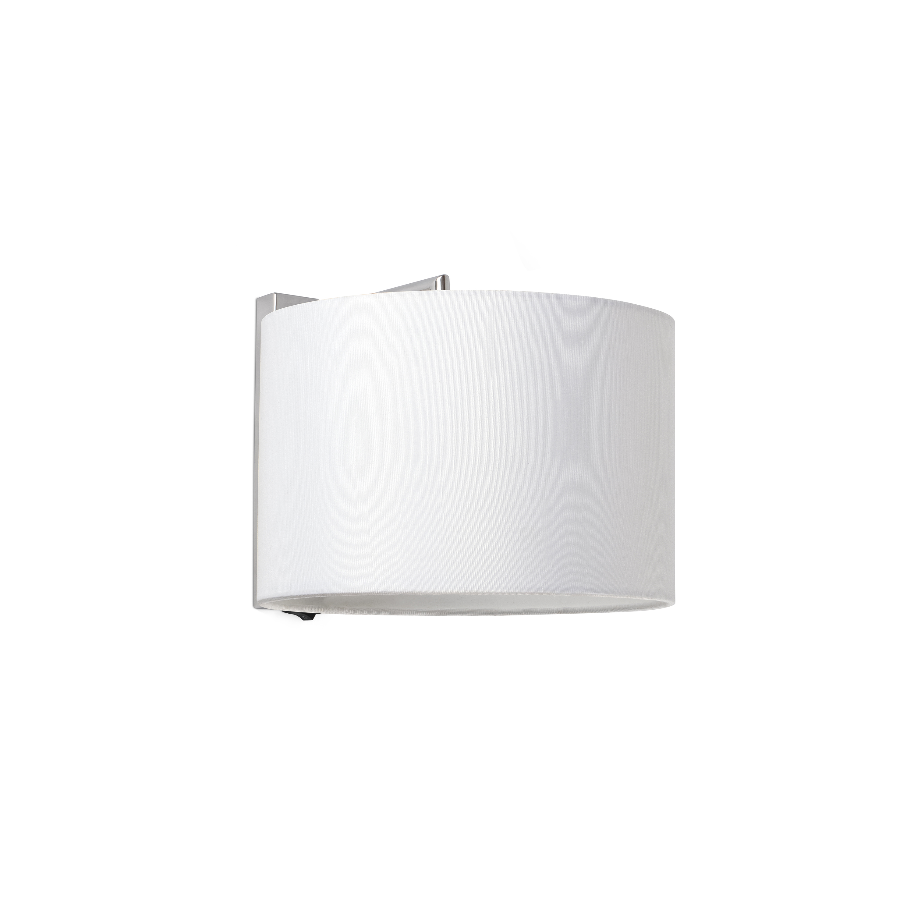 Faro Sahara - applique murale avec interrupteur - x - blanc et chrome