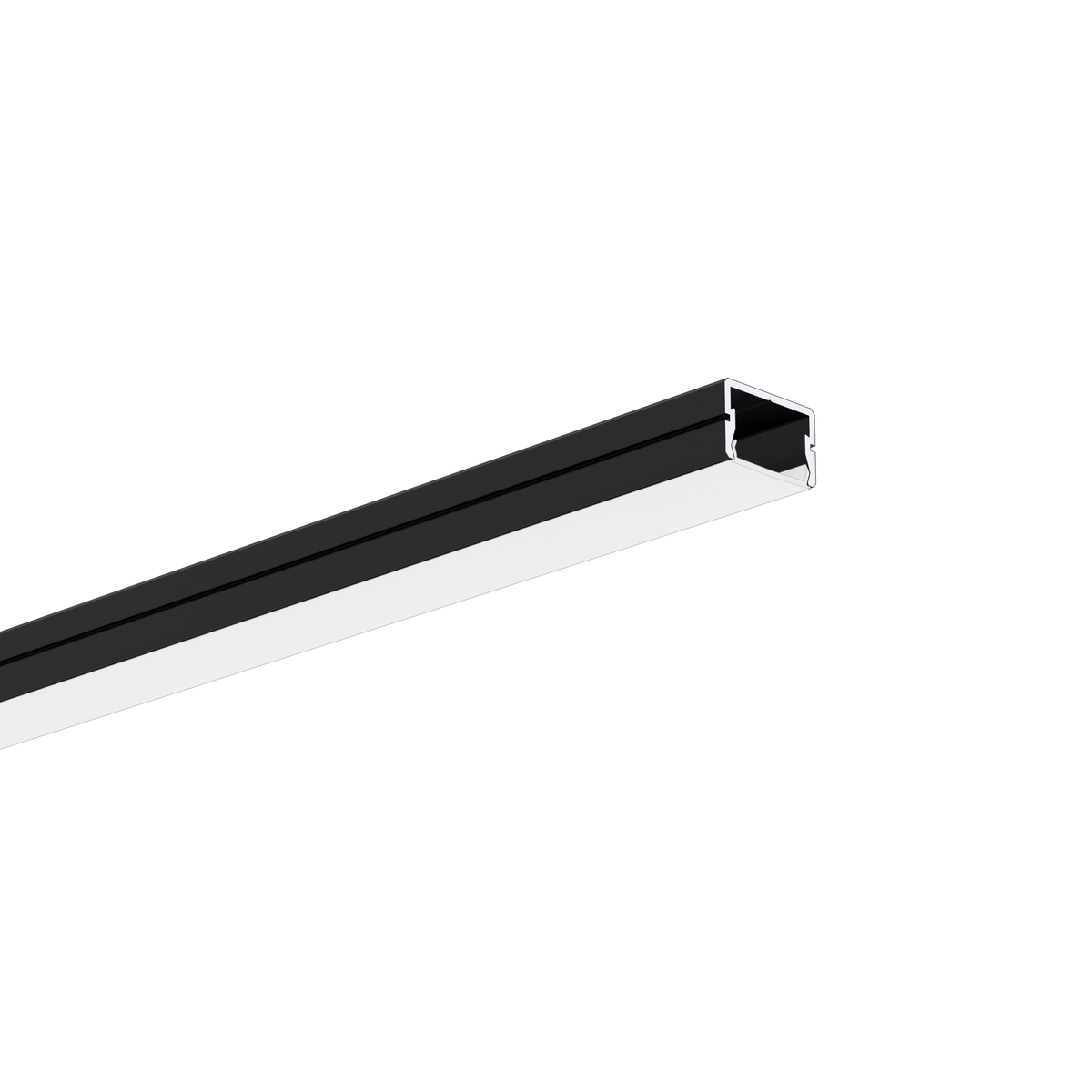 Klus Siler - profilé LED - 1,6 x 1,2 cm - noir