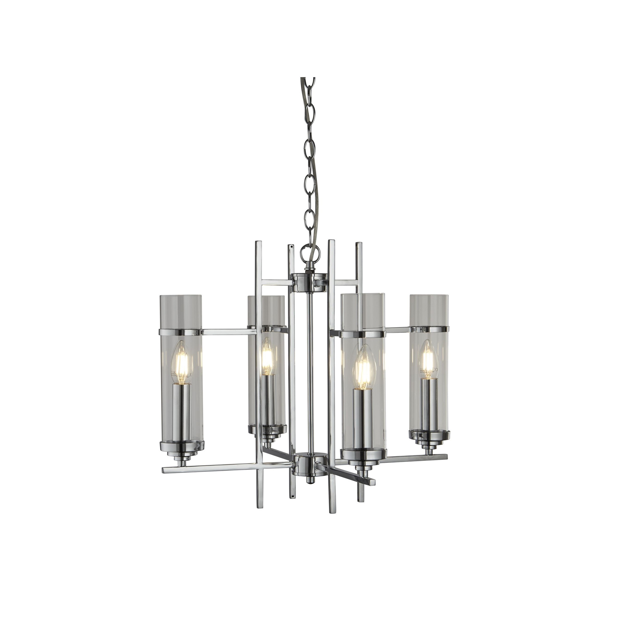 Searchlight Milo - lustre - Ø cm - chrome