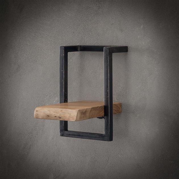 Vico Edge - étagère murale - x - bois d"acacia