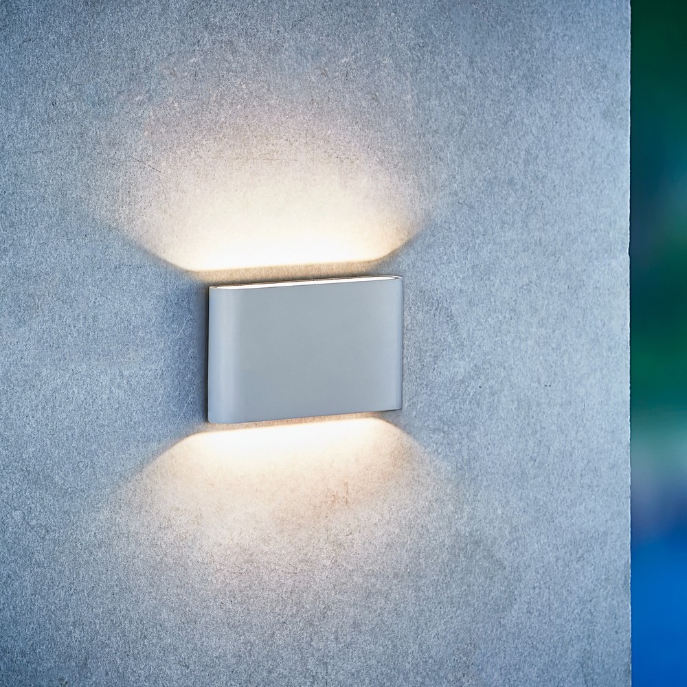 Nordlux Kinver - applique murale extérieure - 17,5 x cm - W LED inclus - IP54 - blanc