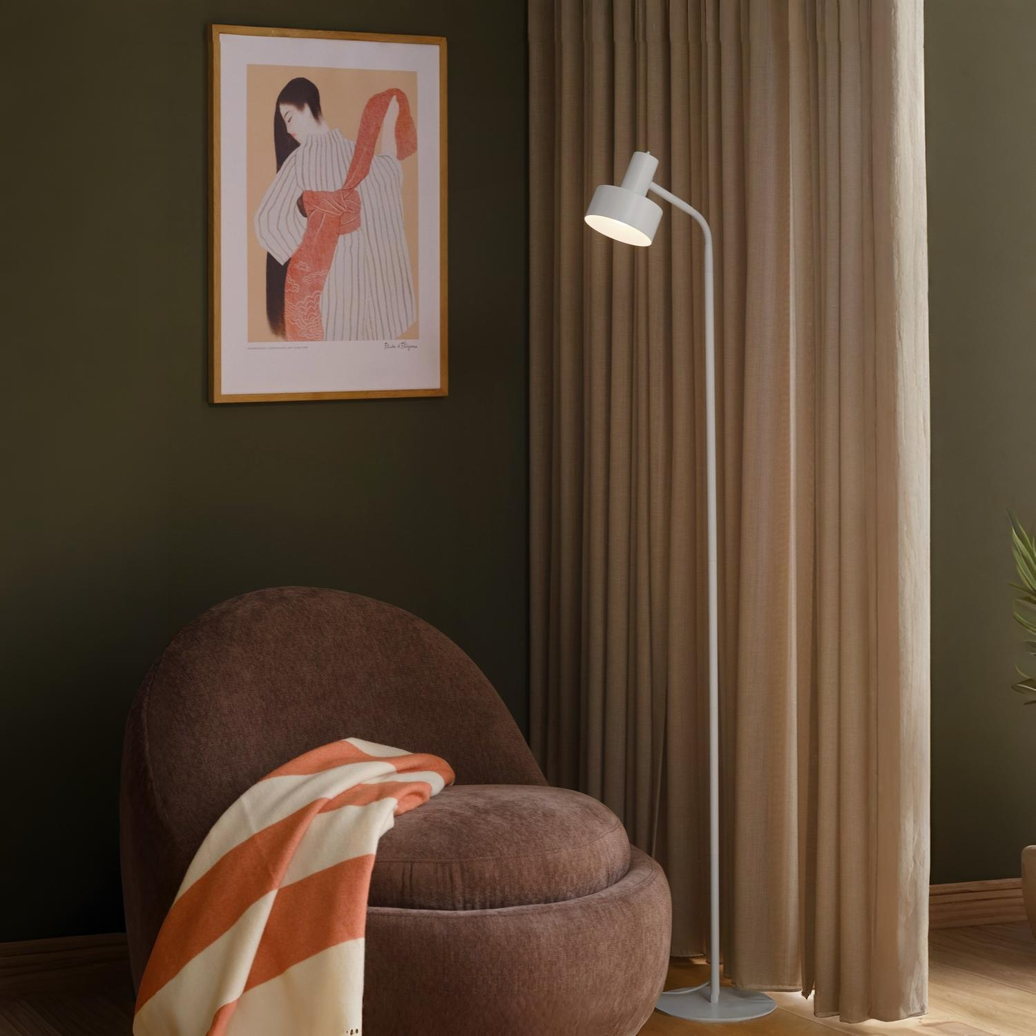 Nordlux Matis - lampadaire - Ø 12,5 x cm - blanc