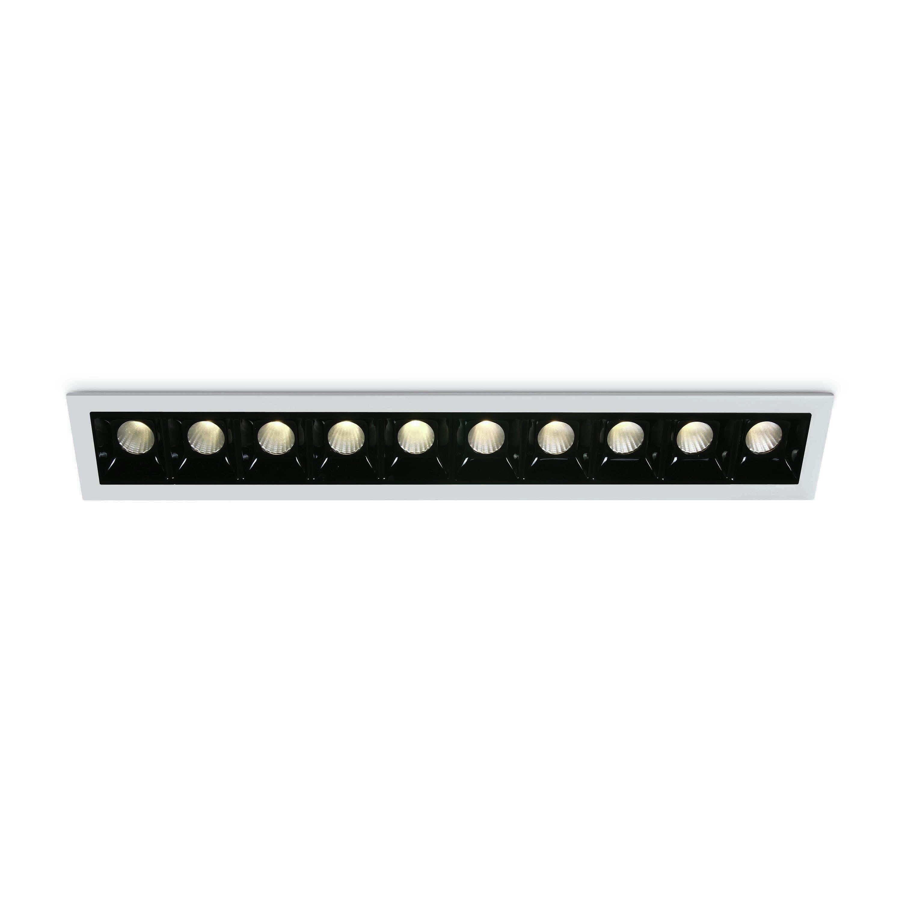 ONE Light Shop Square Boxes - spot encastré - mm, mm taille d'encastrement - W LED dimmable inclus - blanc — vue 5