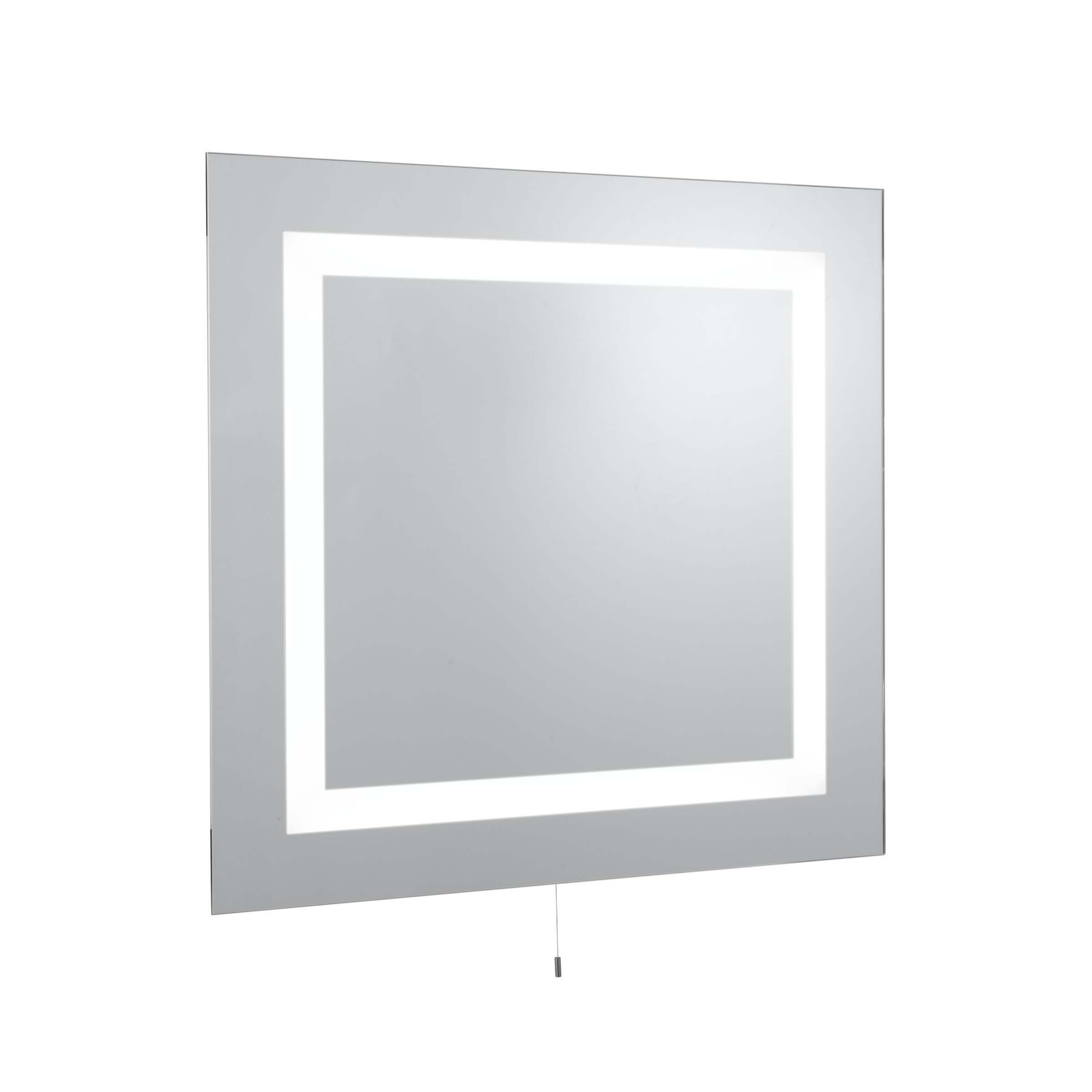 Searchlight Miroirs de salle de bain - miroir avec éclairage - cm - 10W LED inclus - IP44 - blanc