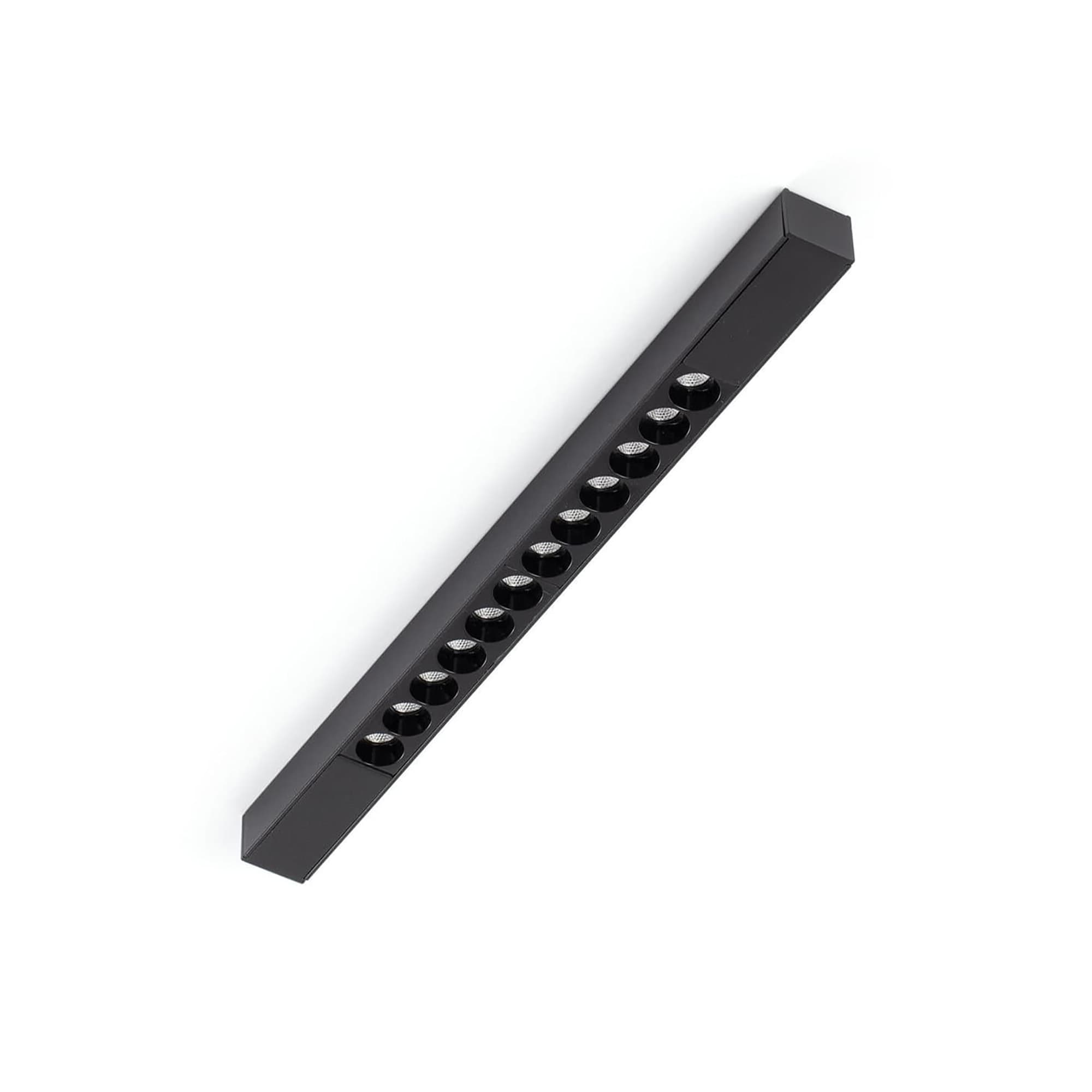 Faro Neso Slim Point 12L - luminaire pour rail magnétique - 30,5 x 2,25 x 1, - 12W LED incl. - noir