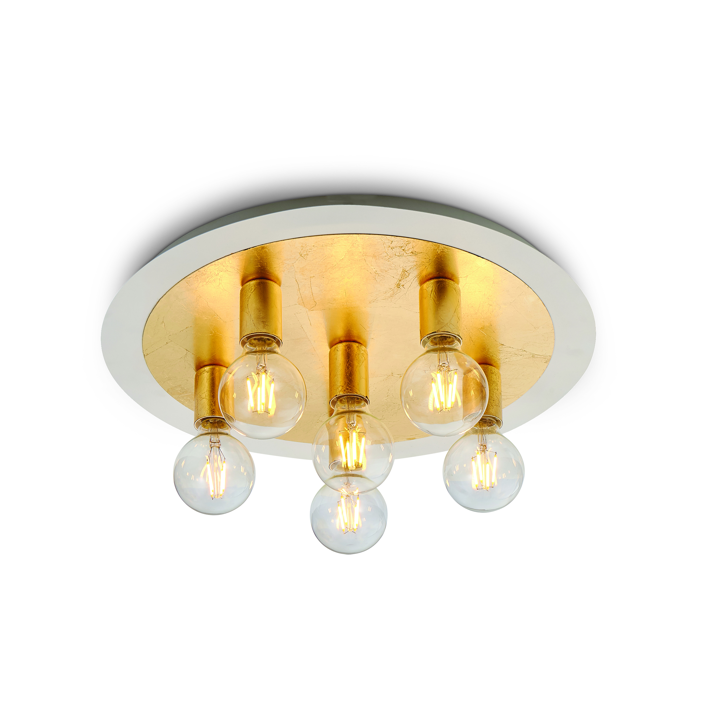 ONE Light Retro - plafonnier - Ø ,4 cm - laiton