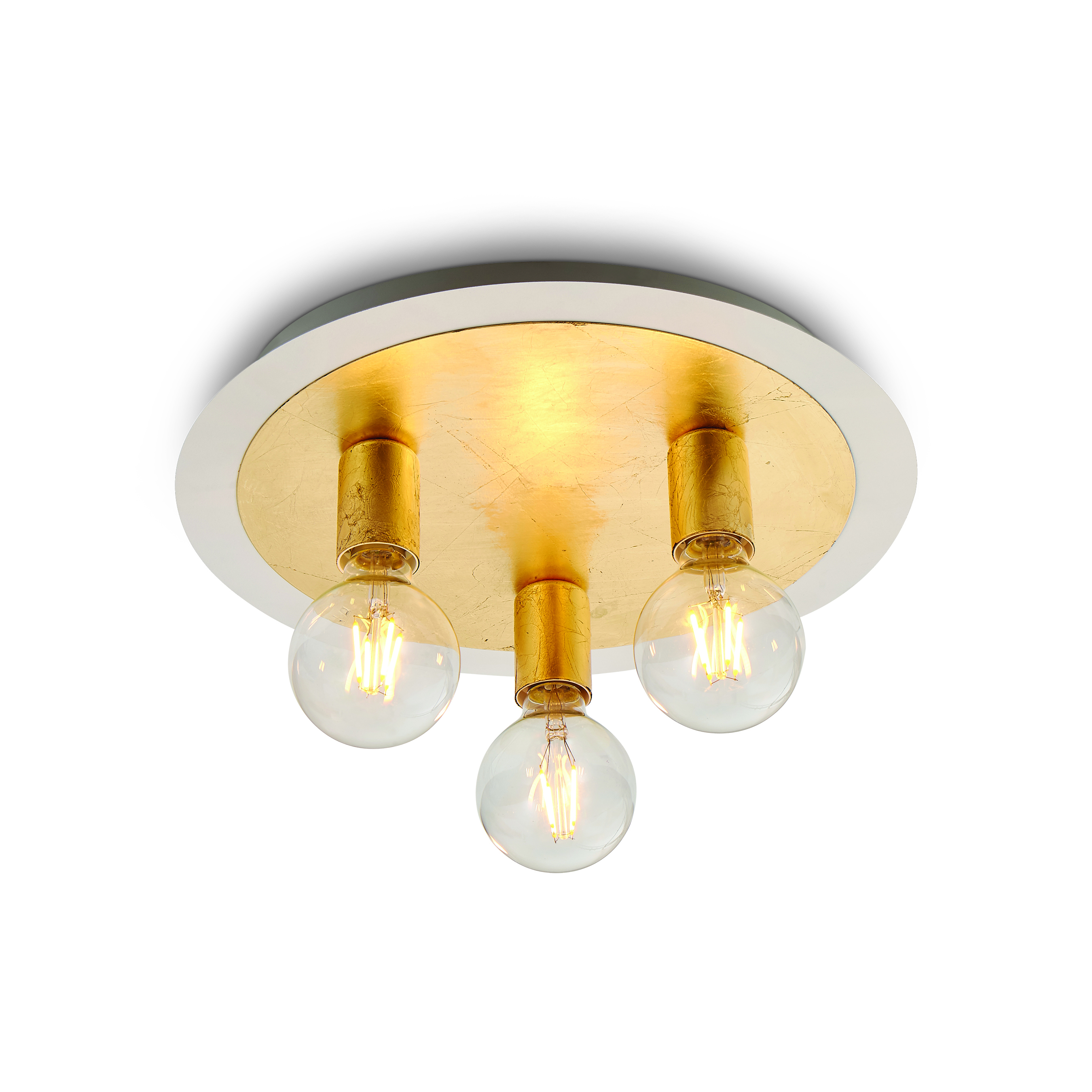 ONE Light Retro - spot apparent 3L - Ø ,4 cm - laiton