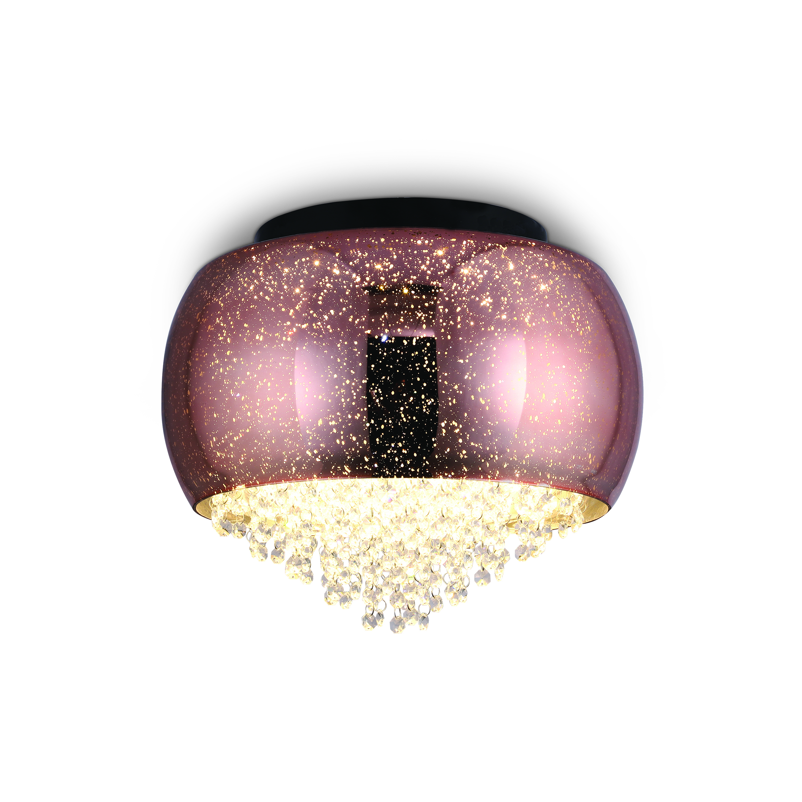 ONE Light Modern Glass Art Range - plafonnier - Ø cm - cuivre