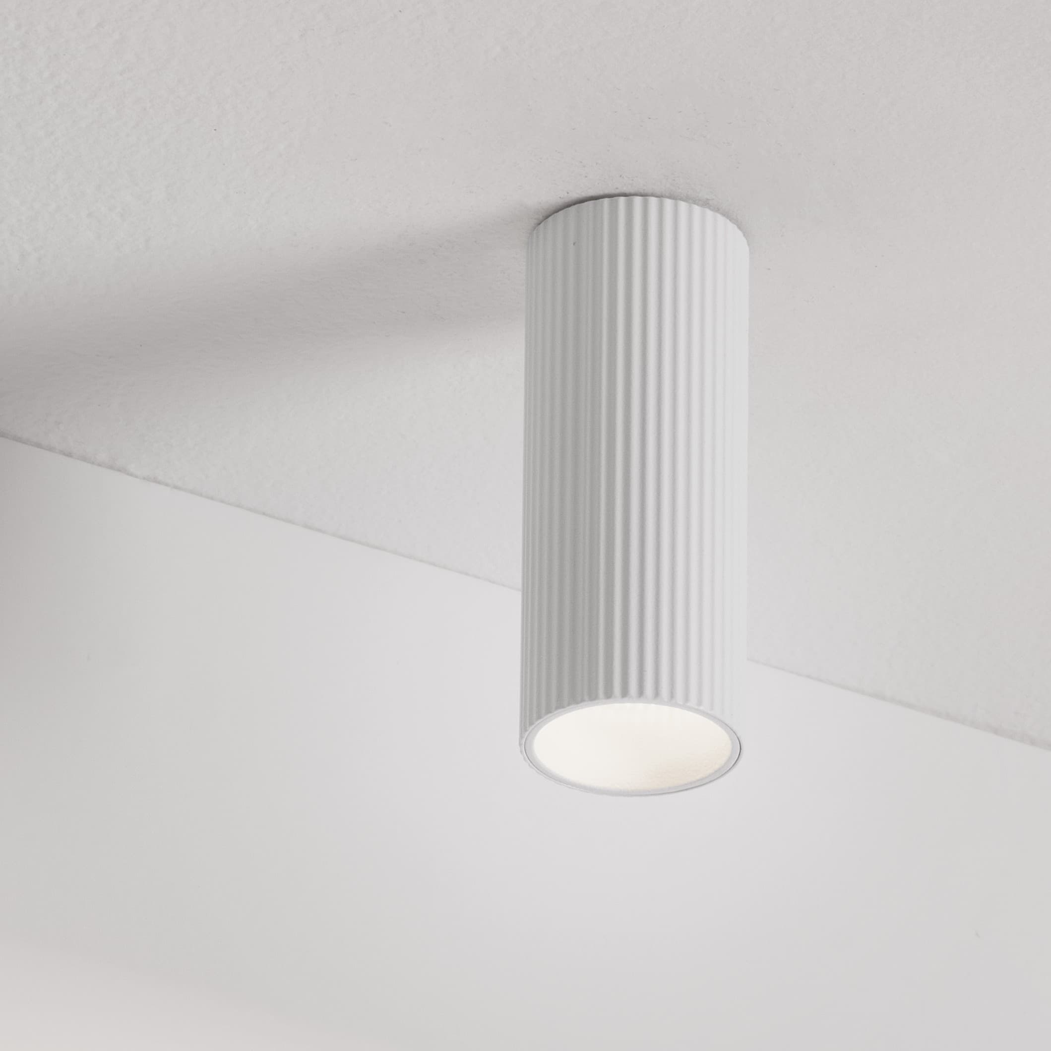 Nova Luce Comet - plafonnier - Ø cm - blanc sable