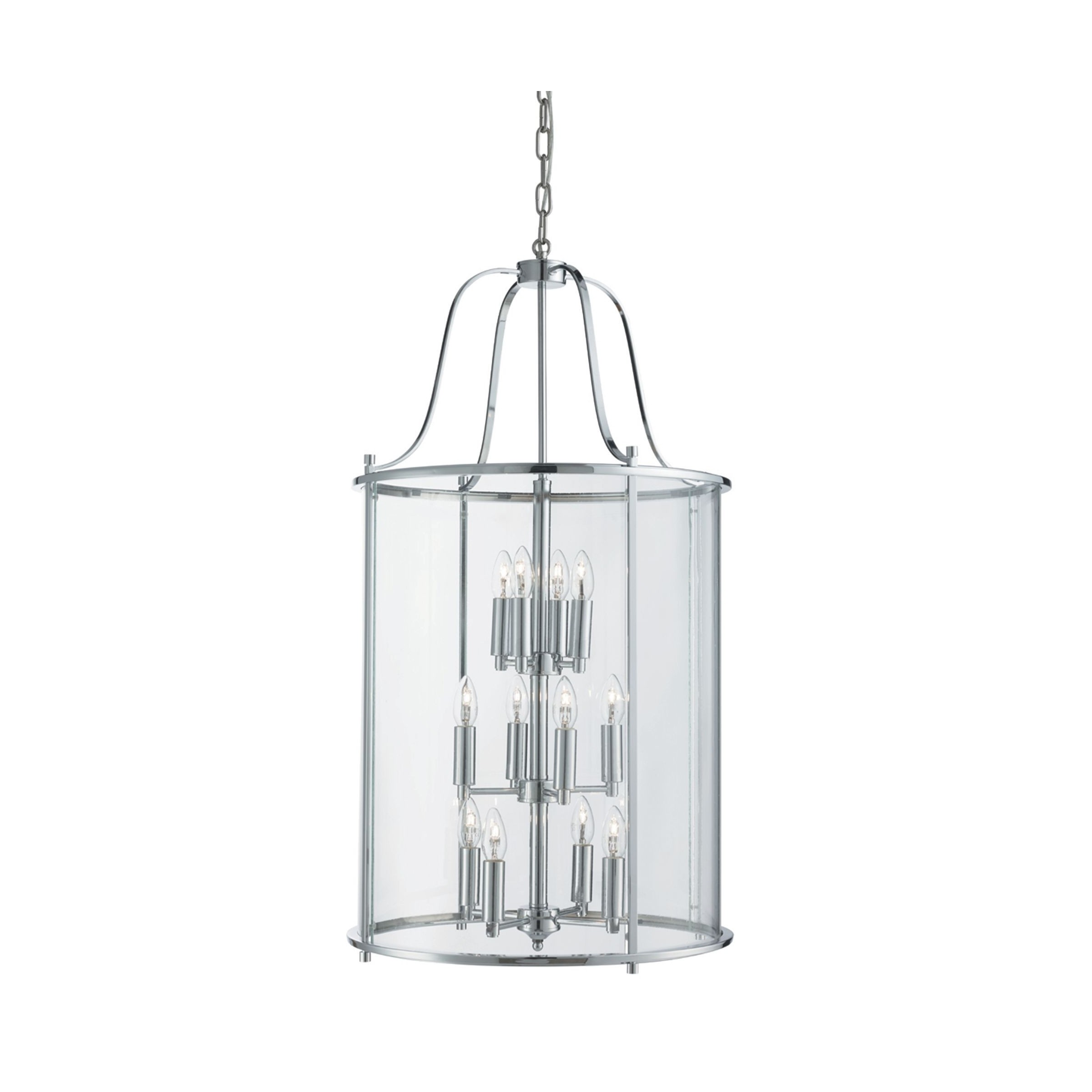 Searchlight Victorian Lanterns - lustre - Ø cm - chrome