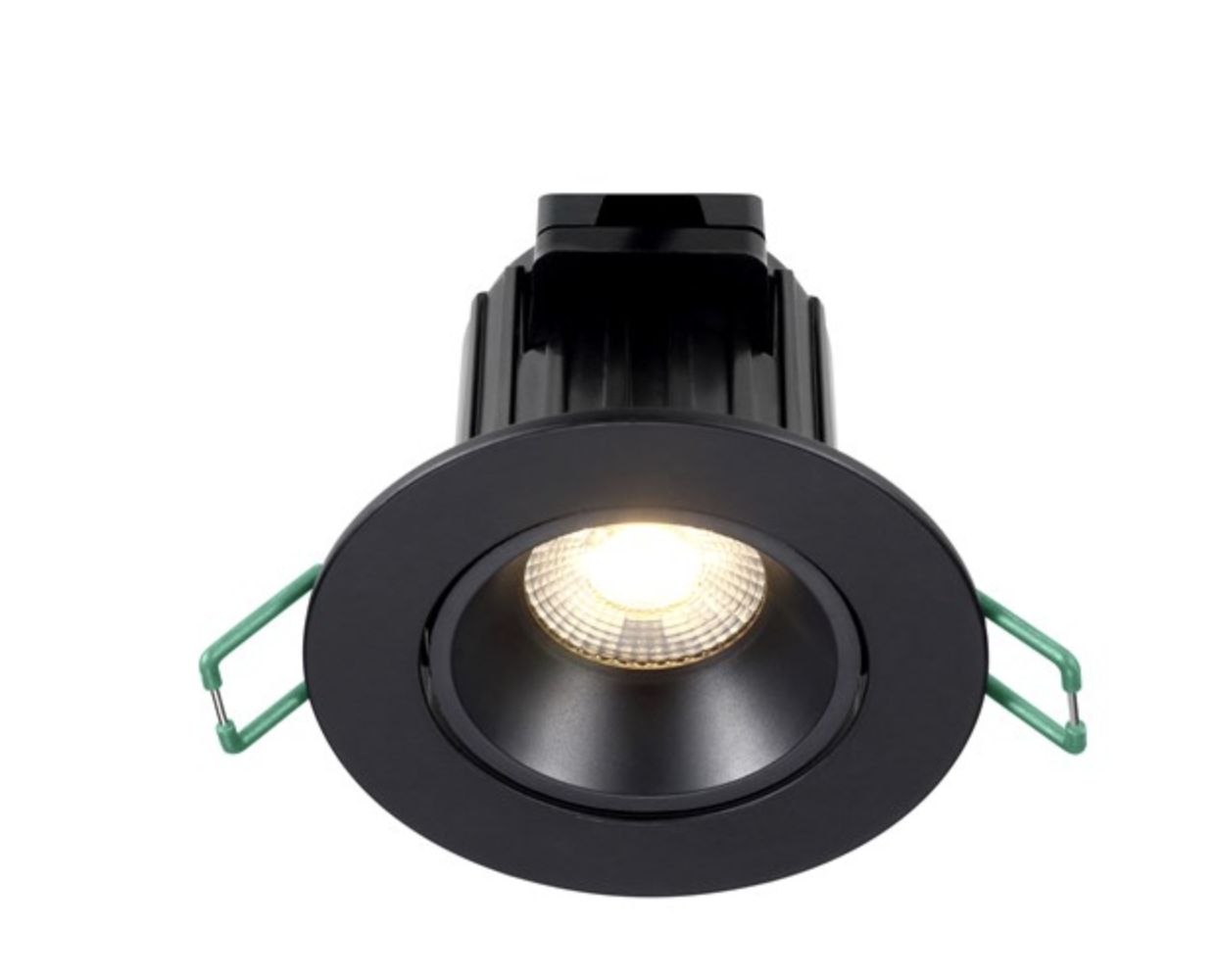 Sylvania Start Spot - spot encastré - Ø 86 mm, 72 mm encastré - 9W LED dimmable inclus - IP44 - noir