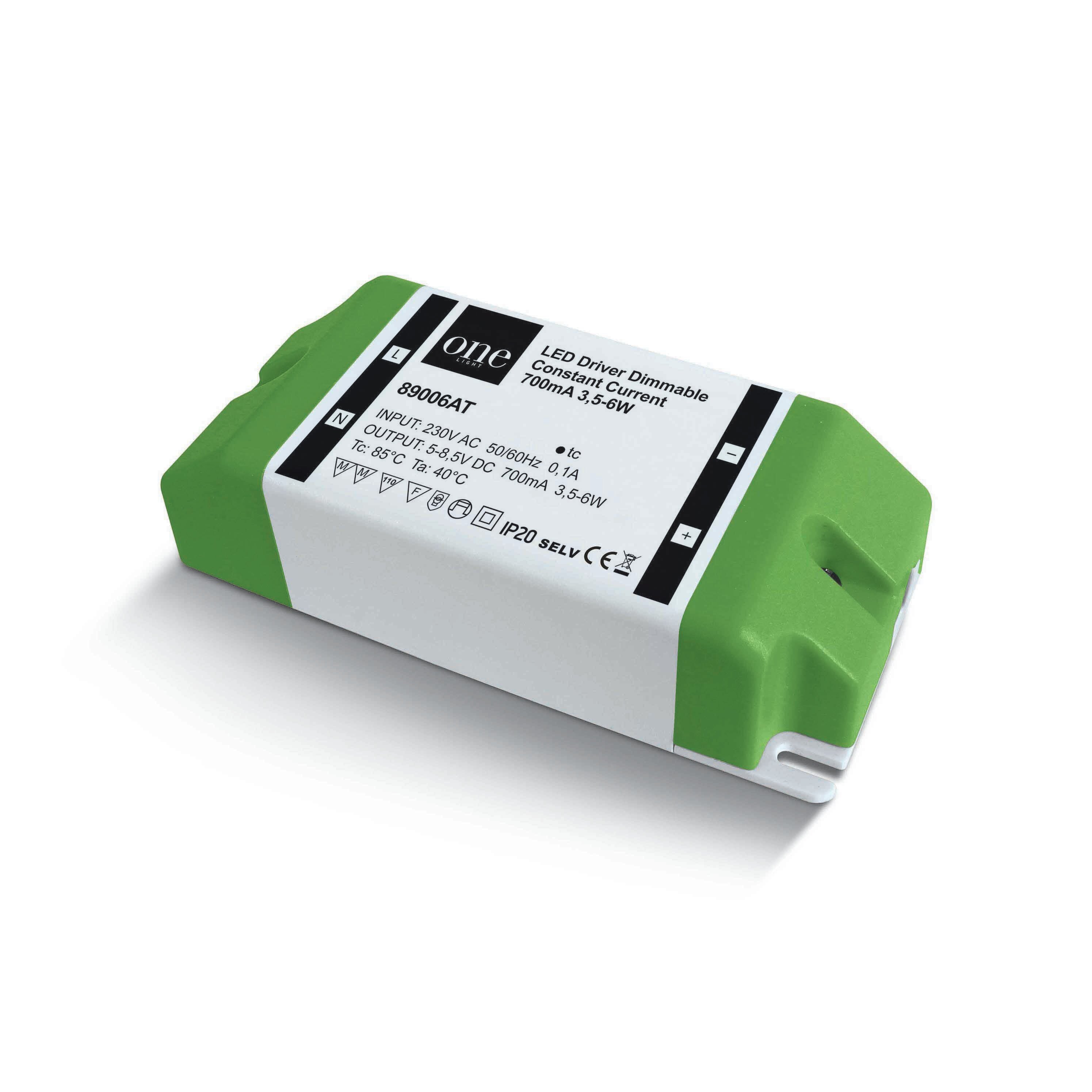 ONE Light 700mA TRIAC Dimmable Range - 230V - 3.5-6W - dimmable