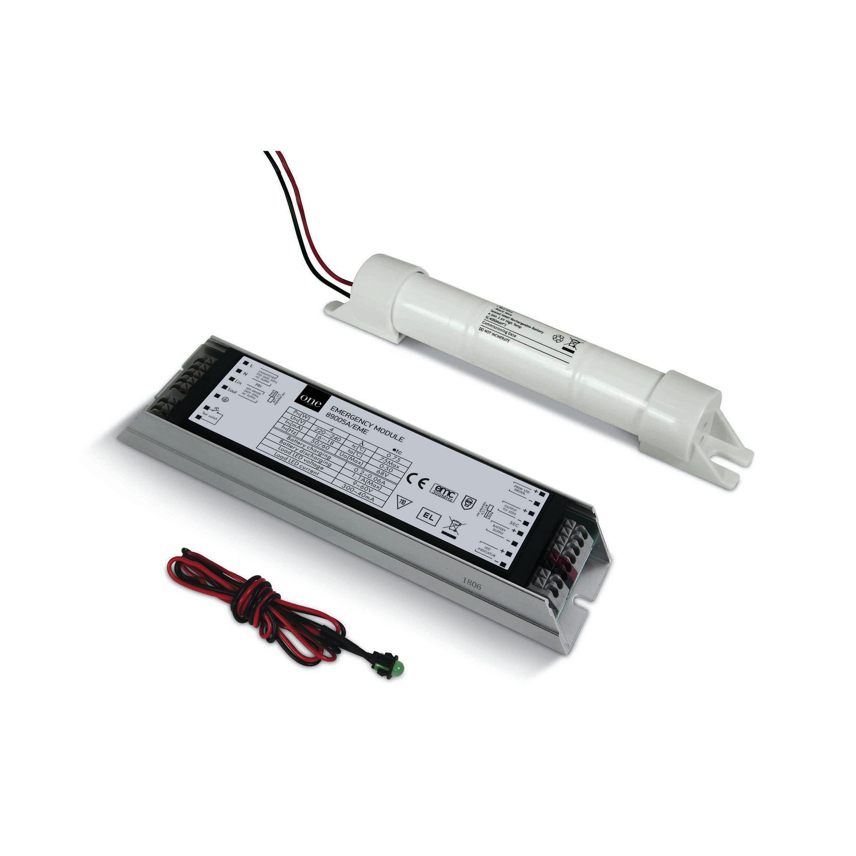 ONE Light Kit d"urgence LED universel pour luminaires LED - 5-50W