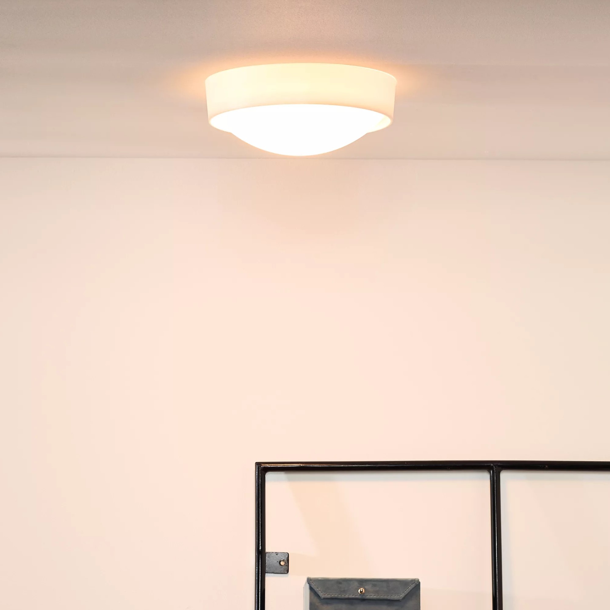 Lucide Lex 1 - plafonnier - Ø cm - blanc